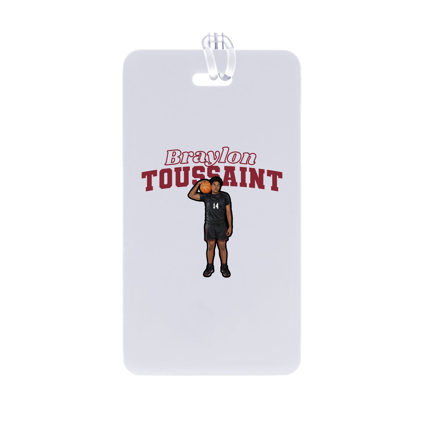 Bag Tag — Name Arch in Classic