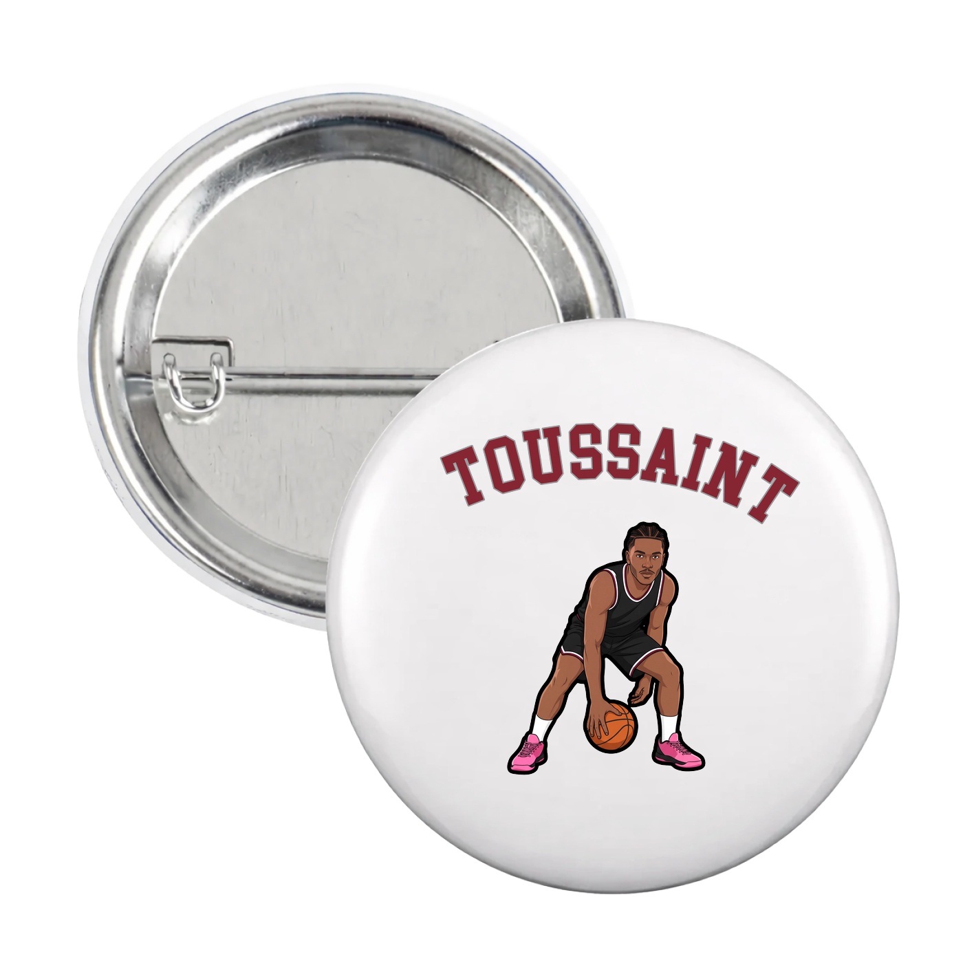 Game Day Button — Shirsey Arch in White