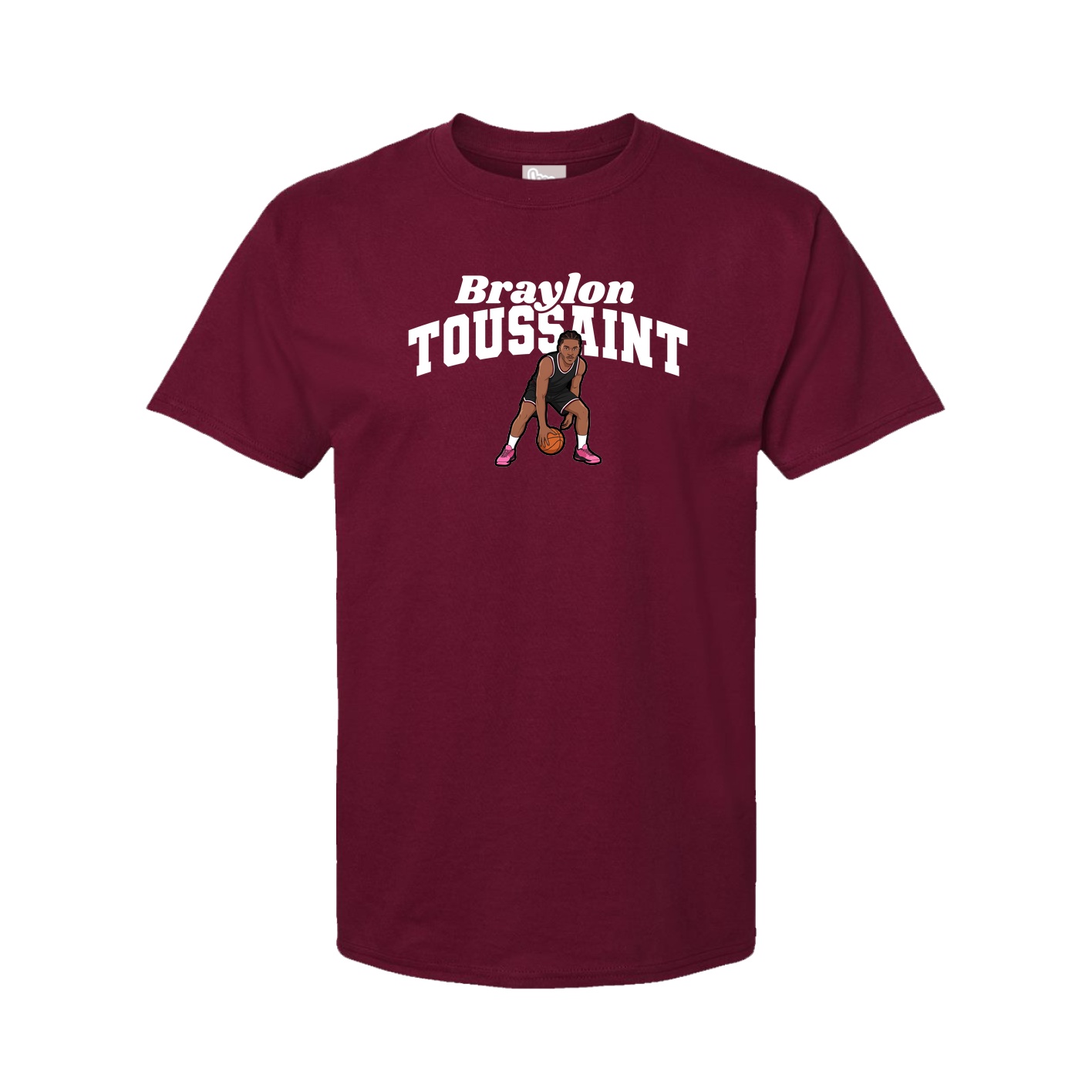 Tee — Signature Arch in Cardinal