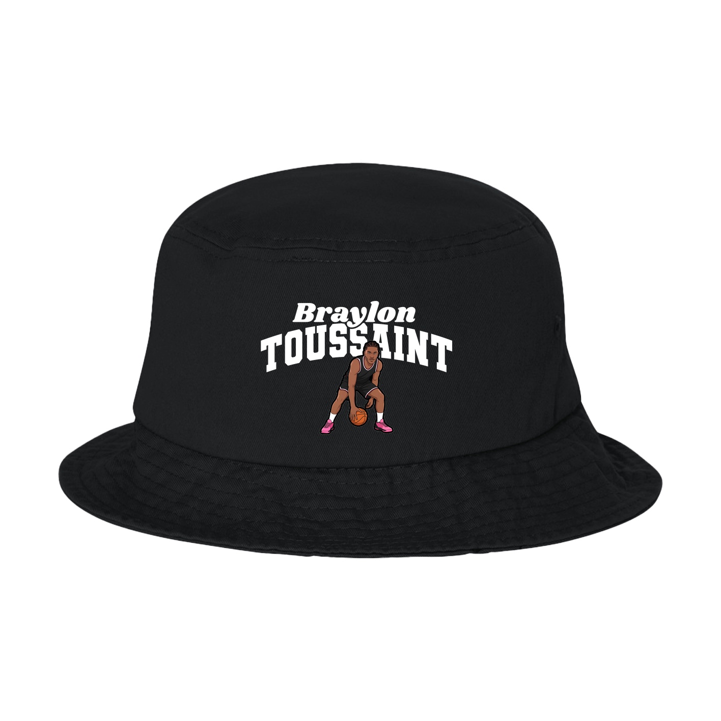 Bucket Cap — Signature Arch in Black