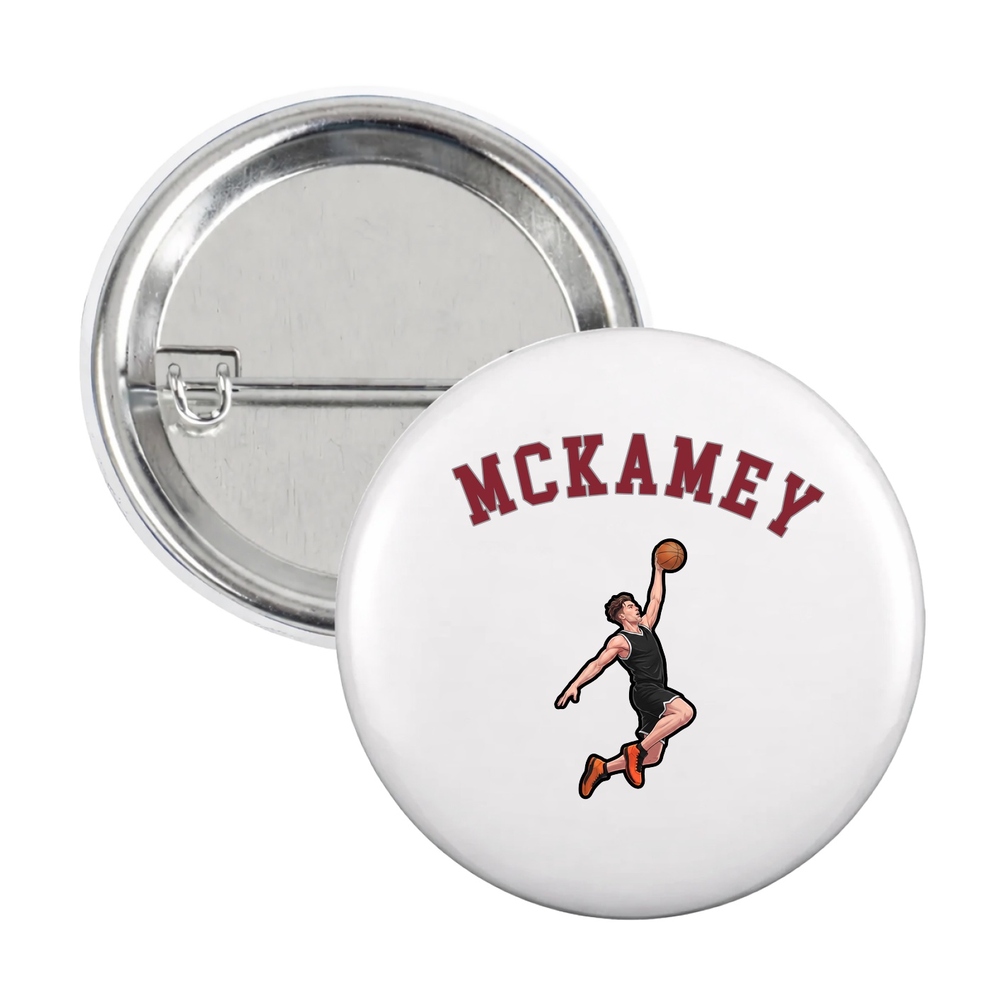 Game Day Button — Shirsey Arch in White
