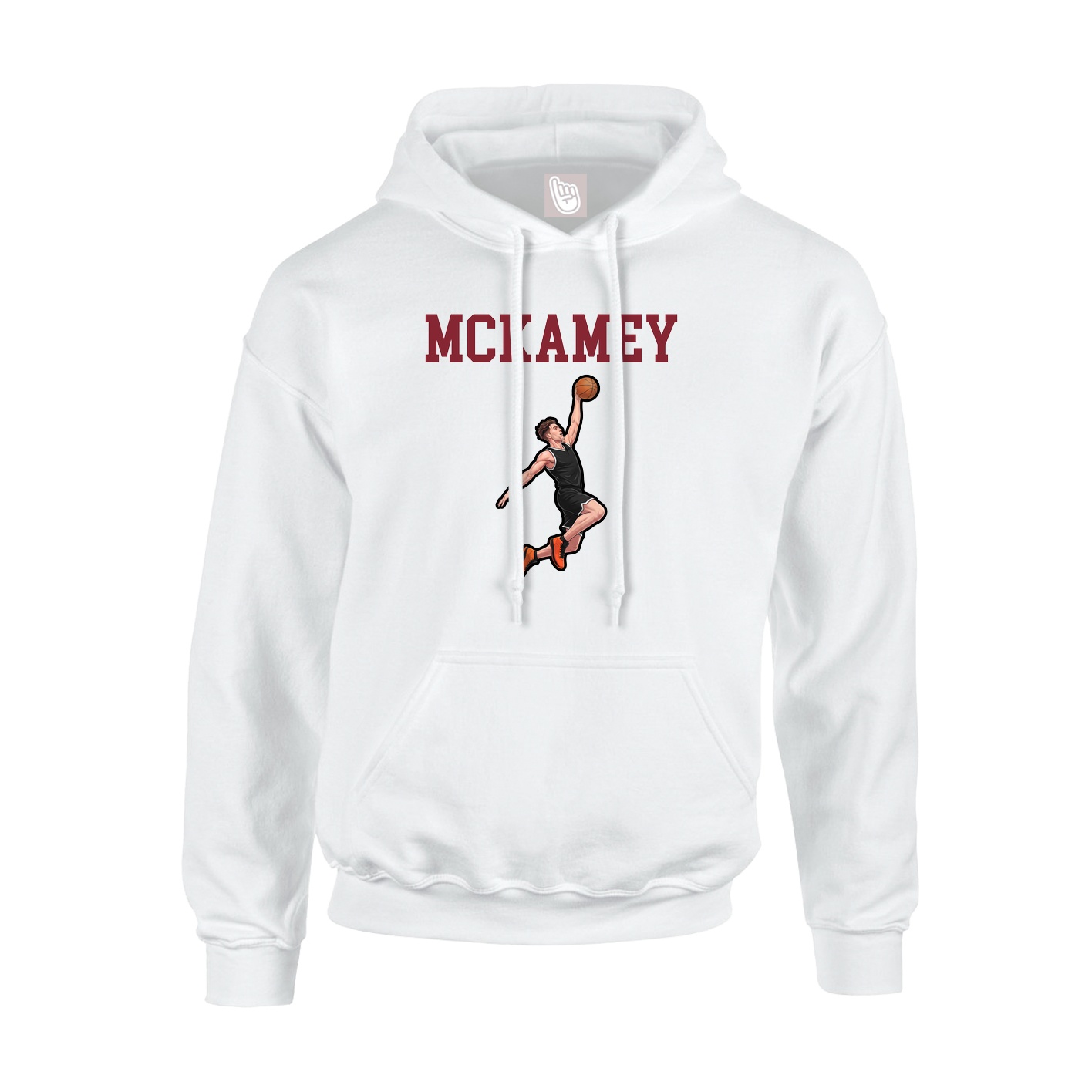 Youth Hoodie — Shirsey in White