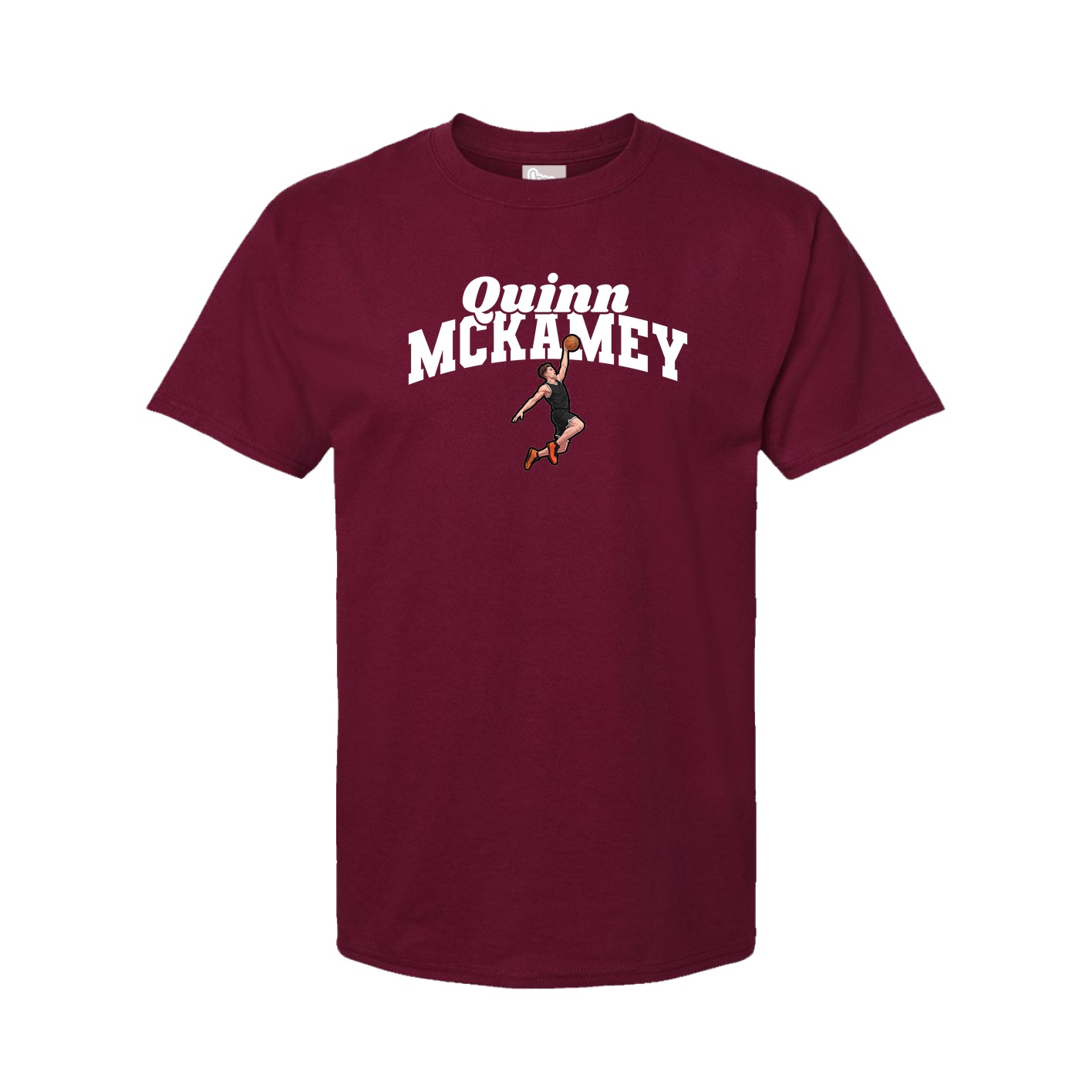 Youth Tee — Signature Arch in Cardinal