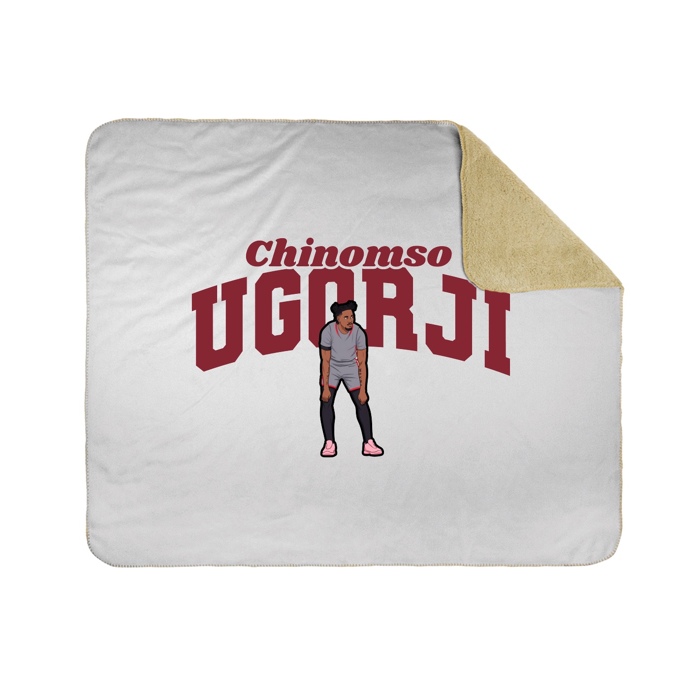 Throw Blanket — Signature Arch in White