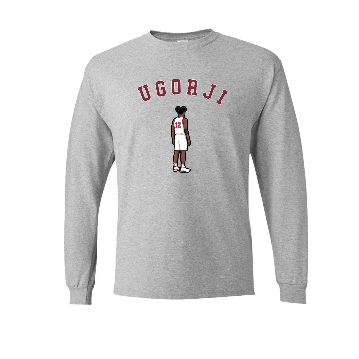 Long Sleeve Tee — Shirsey Arch in Grey