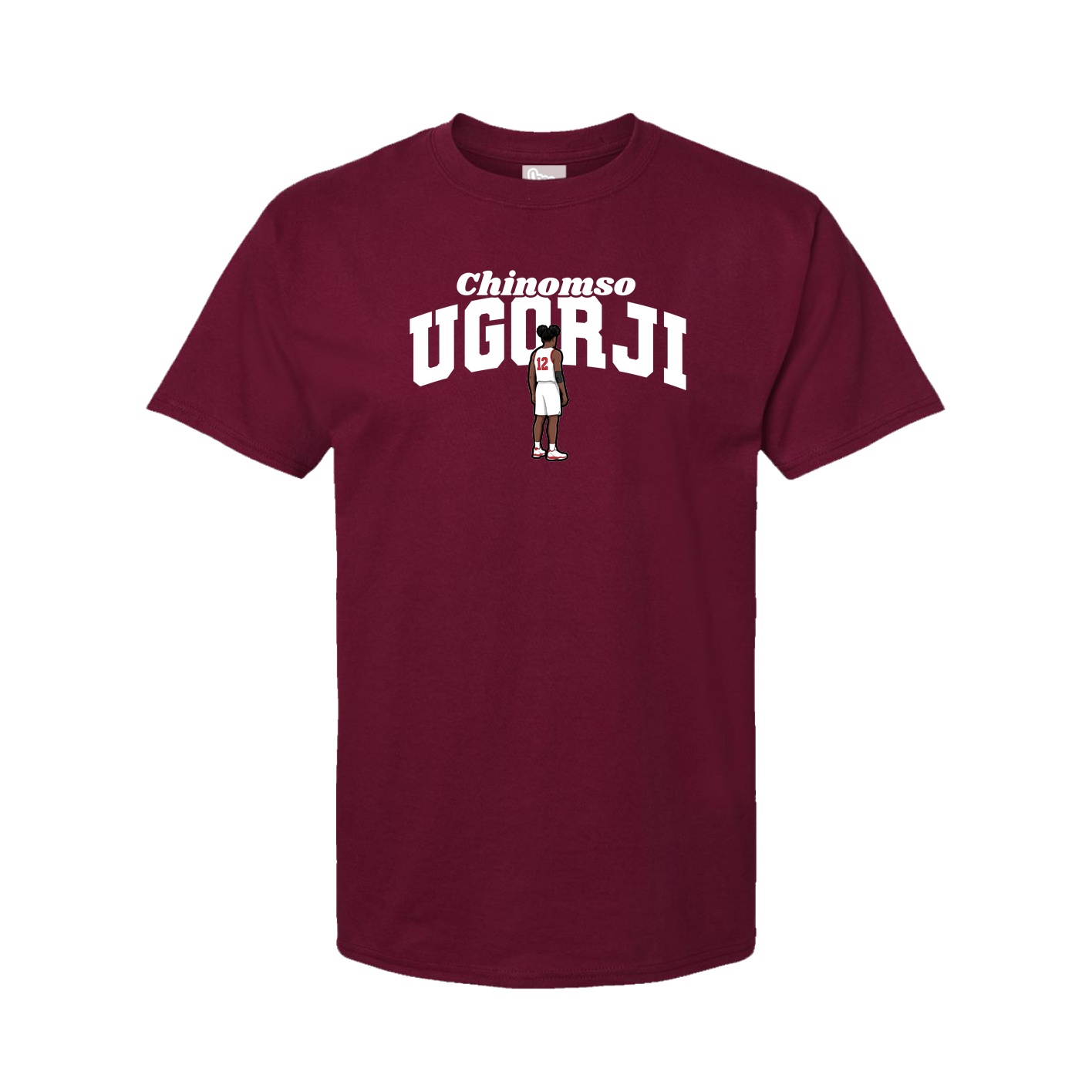 Tee — Signature Arch in Cardinal