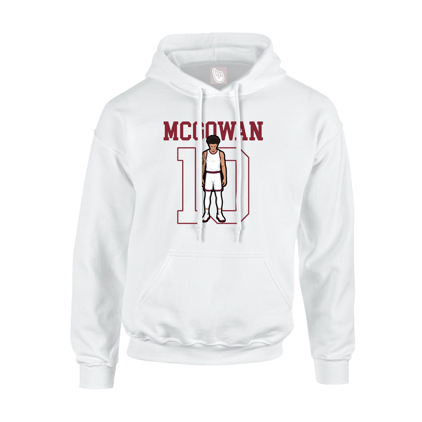 Youth Hoodie — Shirsey in White
