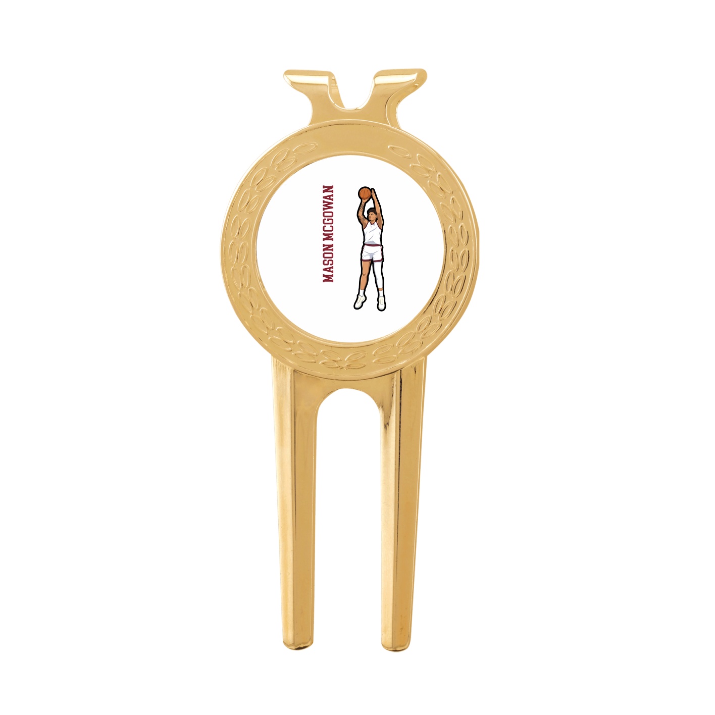 Divot Tool with Ball Marker — Name Vertical in Classic
