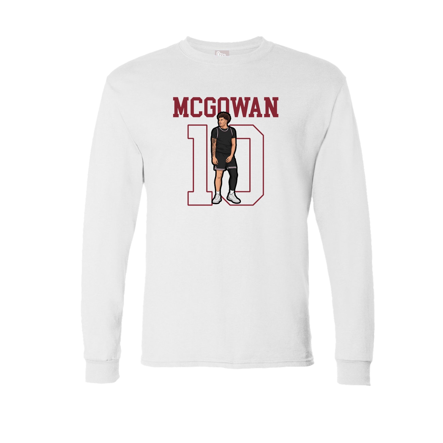 Long Sleeve Tee — Shirsey in White