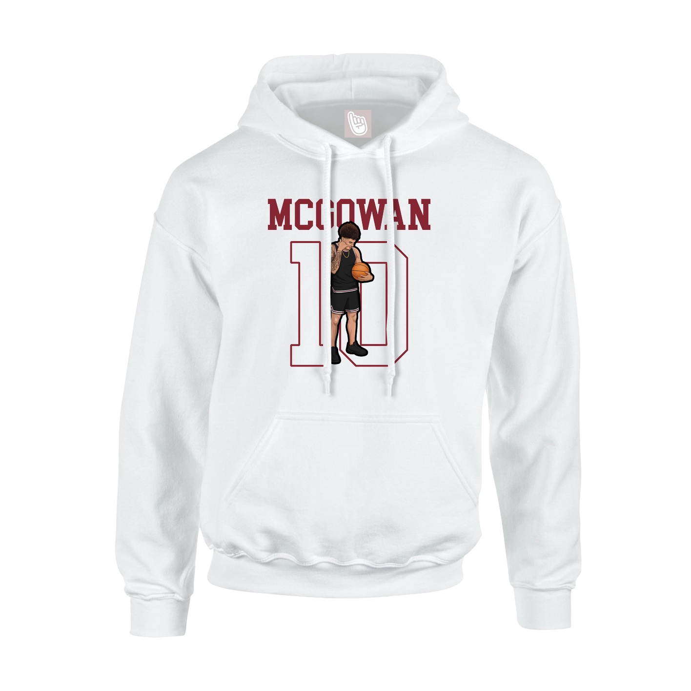 Youth Hoodie — Shirsey in White