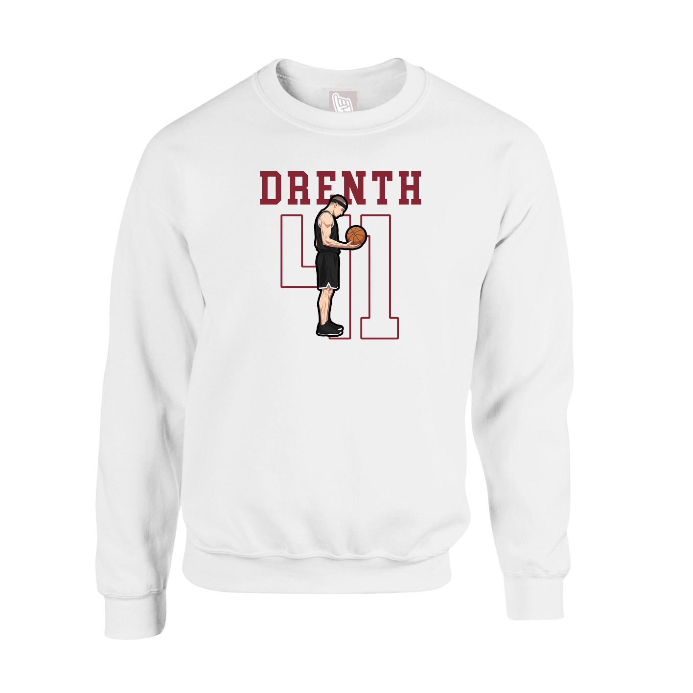 Fleece Crew — Shirsey in White