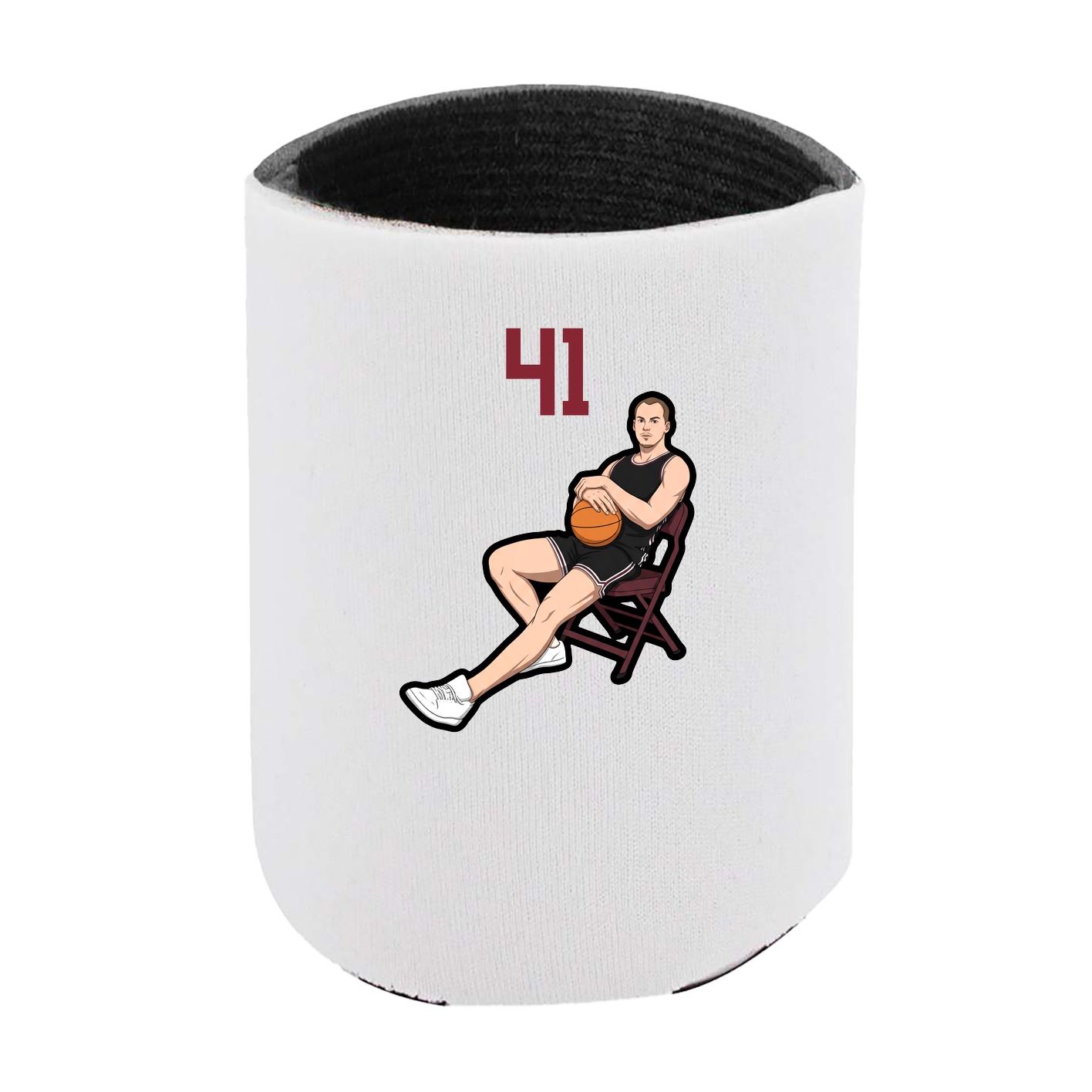 Can Holder — Number Top in White