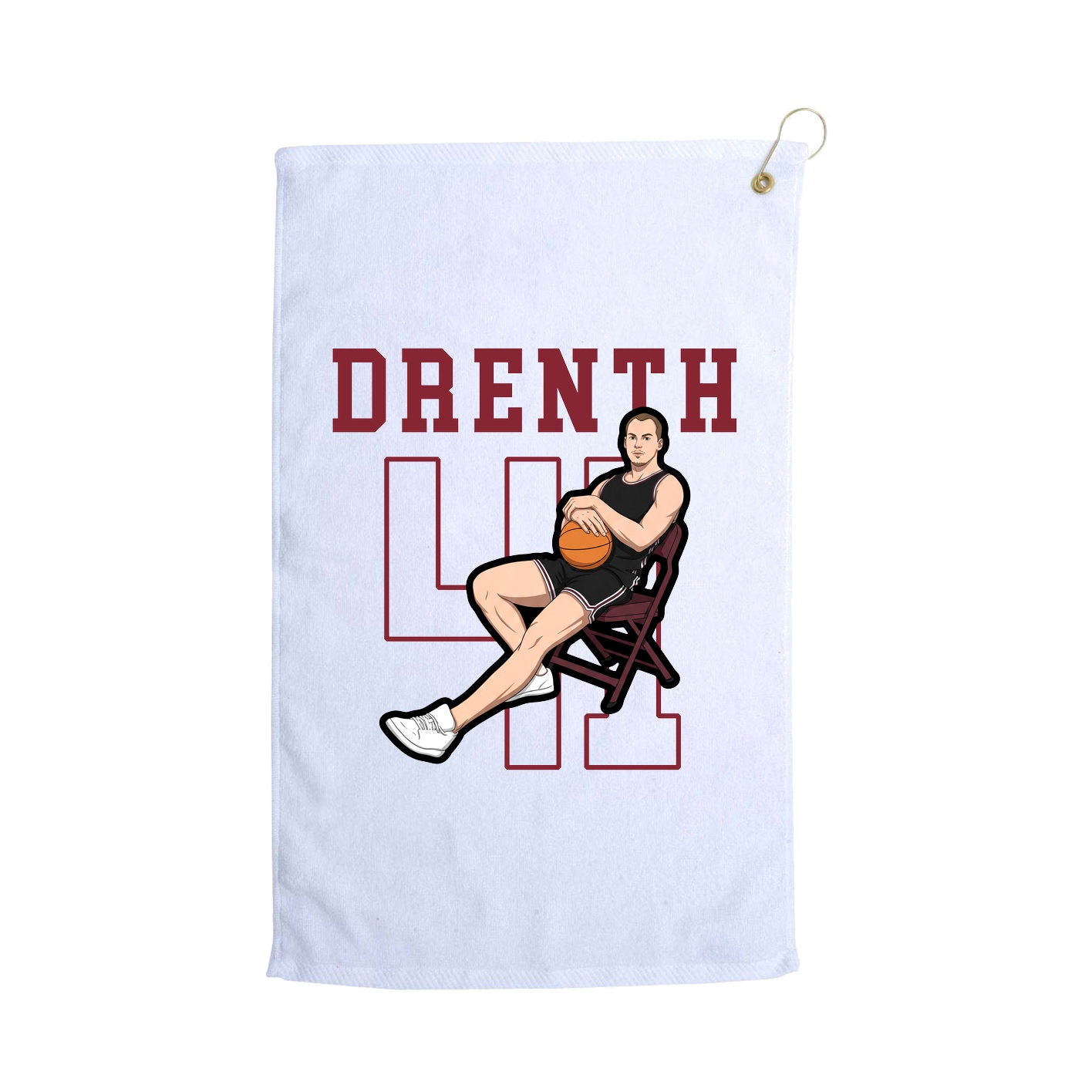 Golf Towel — Shirsey in White