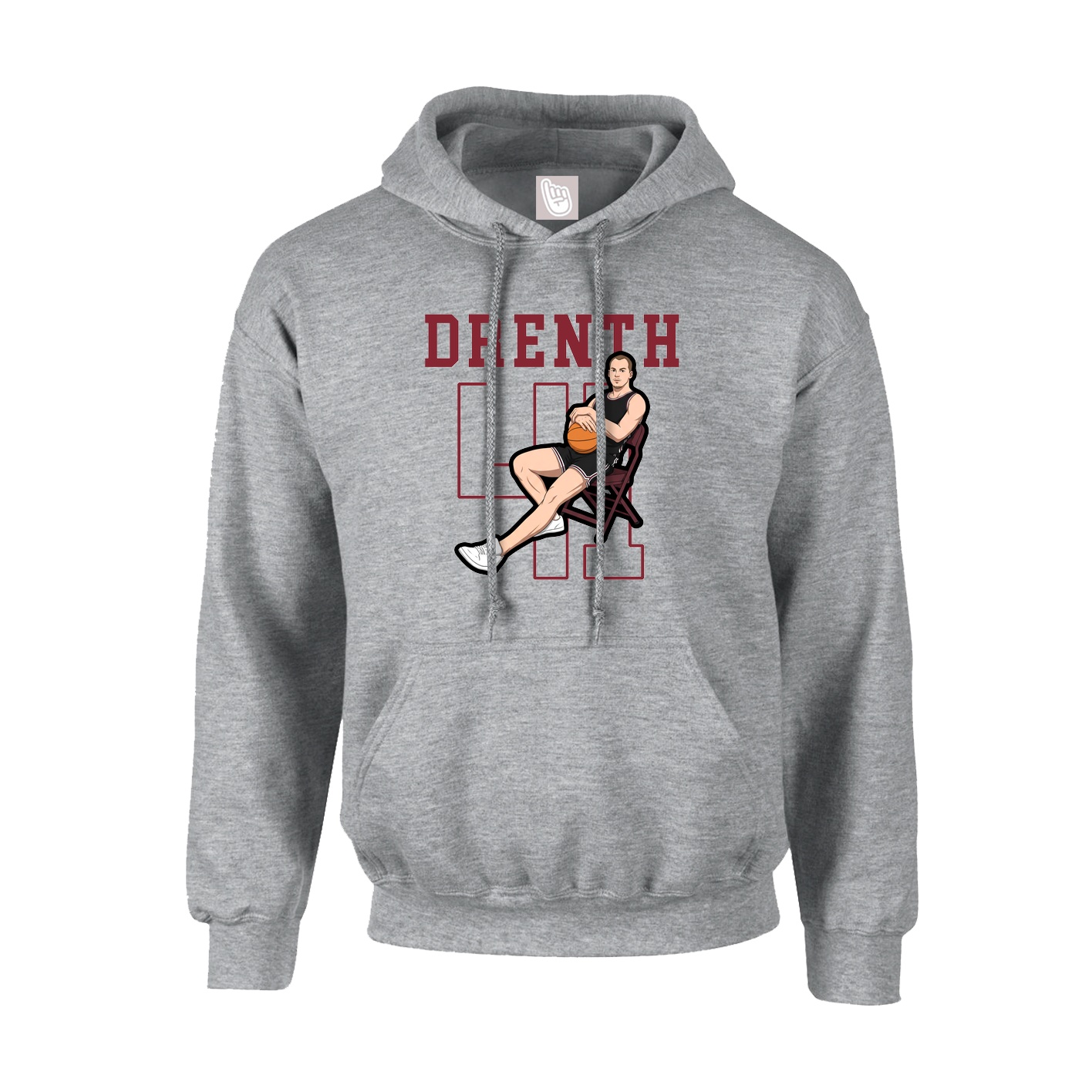 Hoodie — Shirsey in Grey