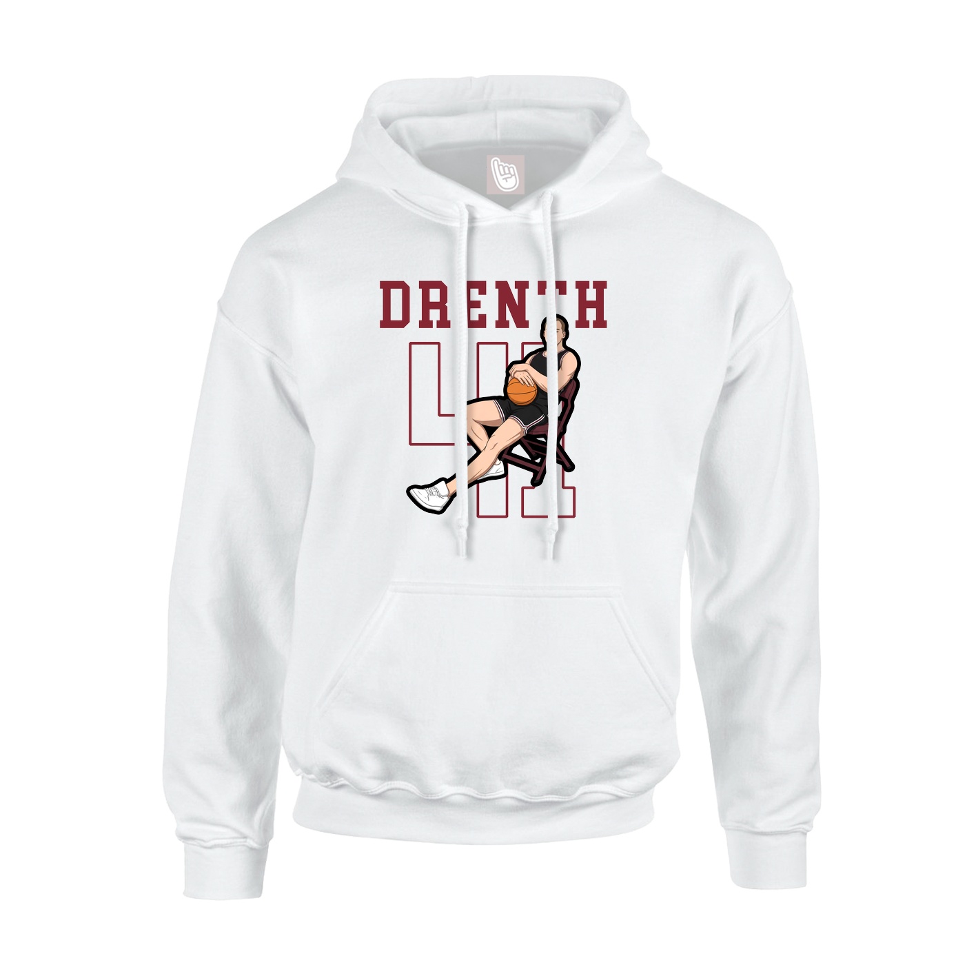 Youth Hoodie — Shirsey in White