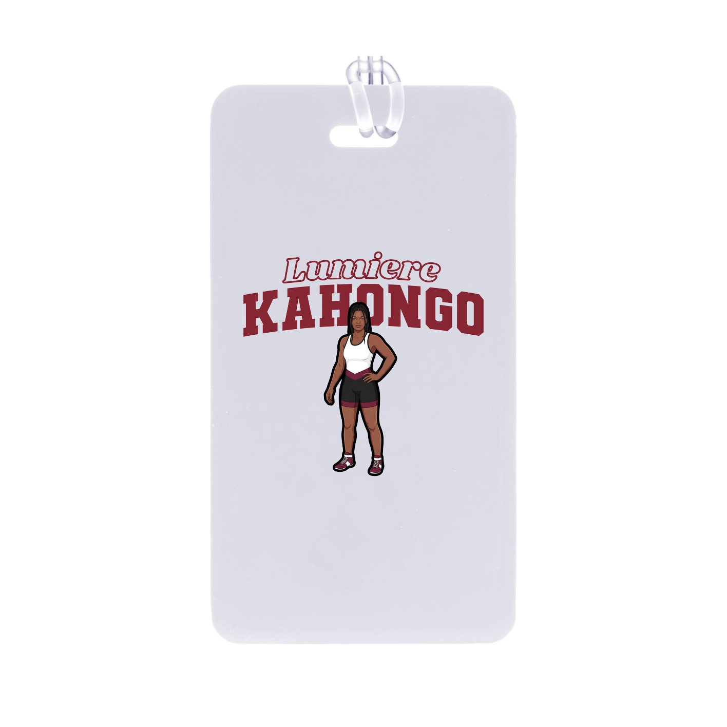 Bag Tag — Name Arch in Classic