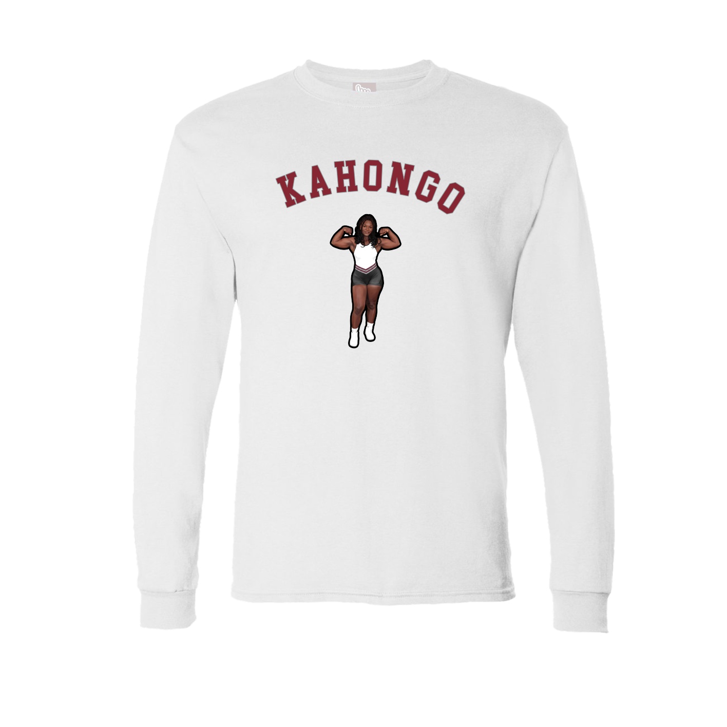 Long Sleeve Tee — Shirsey Arch in White