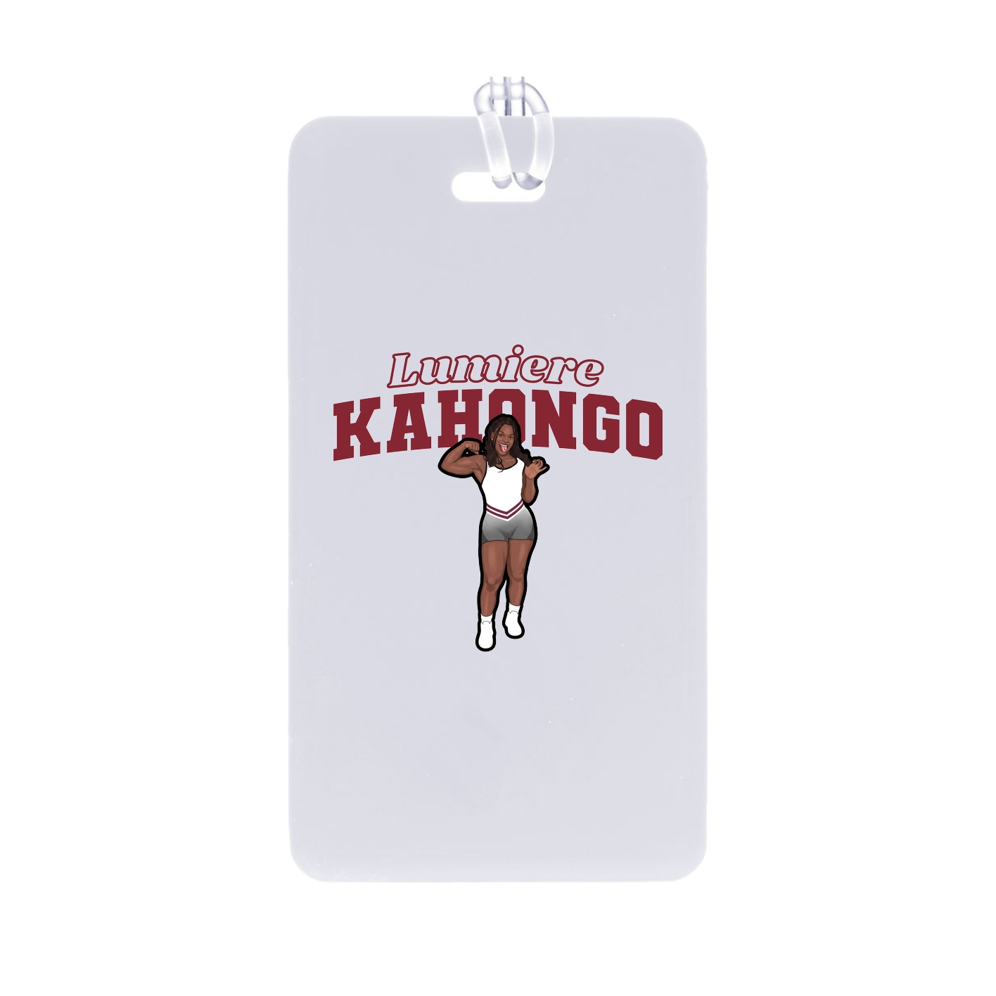 Bag Tag — Name Arch in Classic