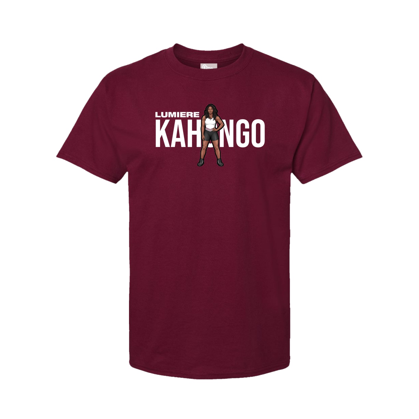 Youth Tee — Player Name in Cardinal