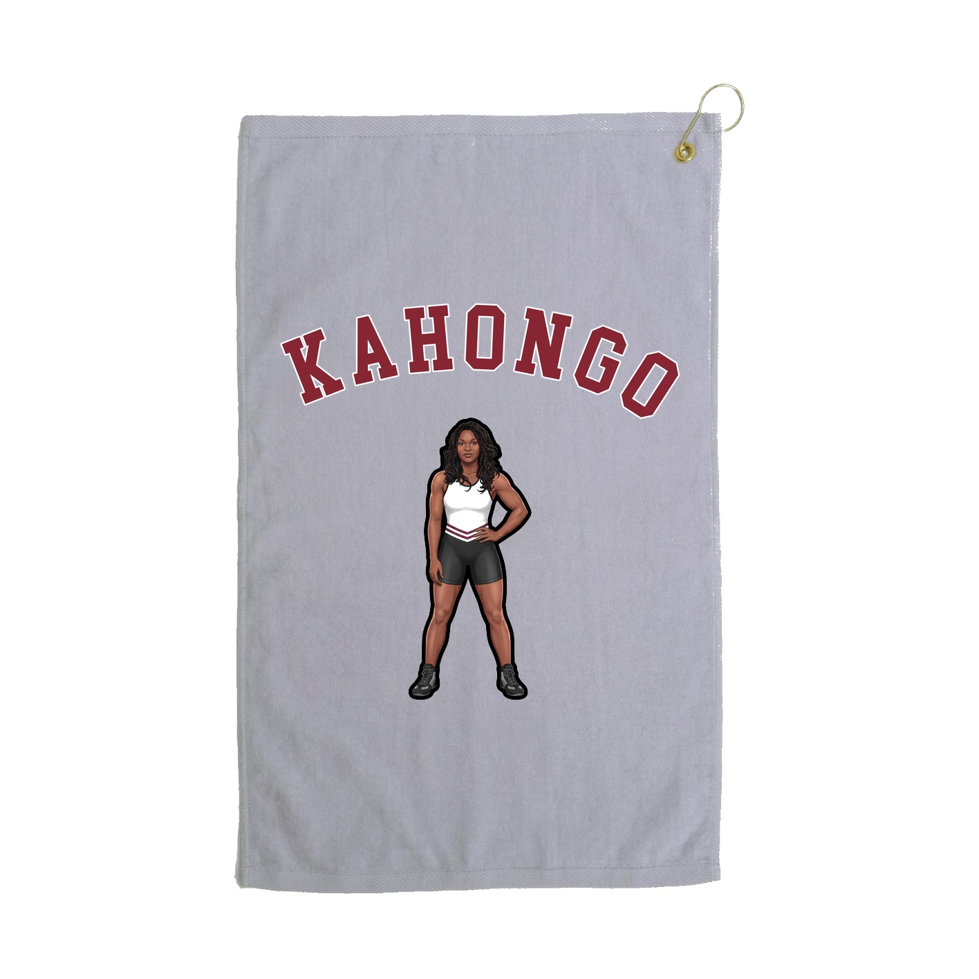 Golf Towel — Shirsey Arch in Grey