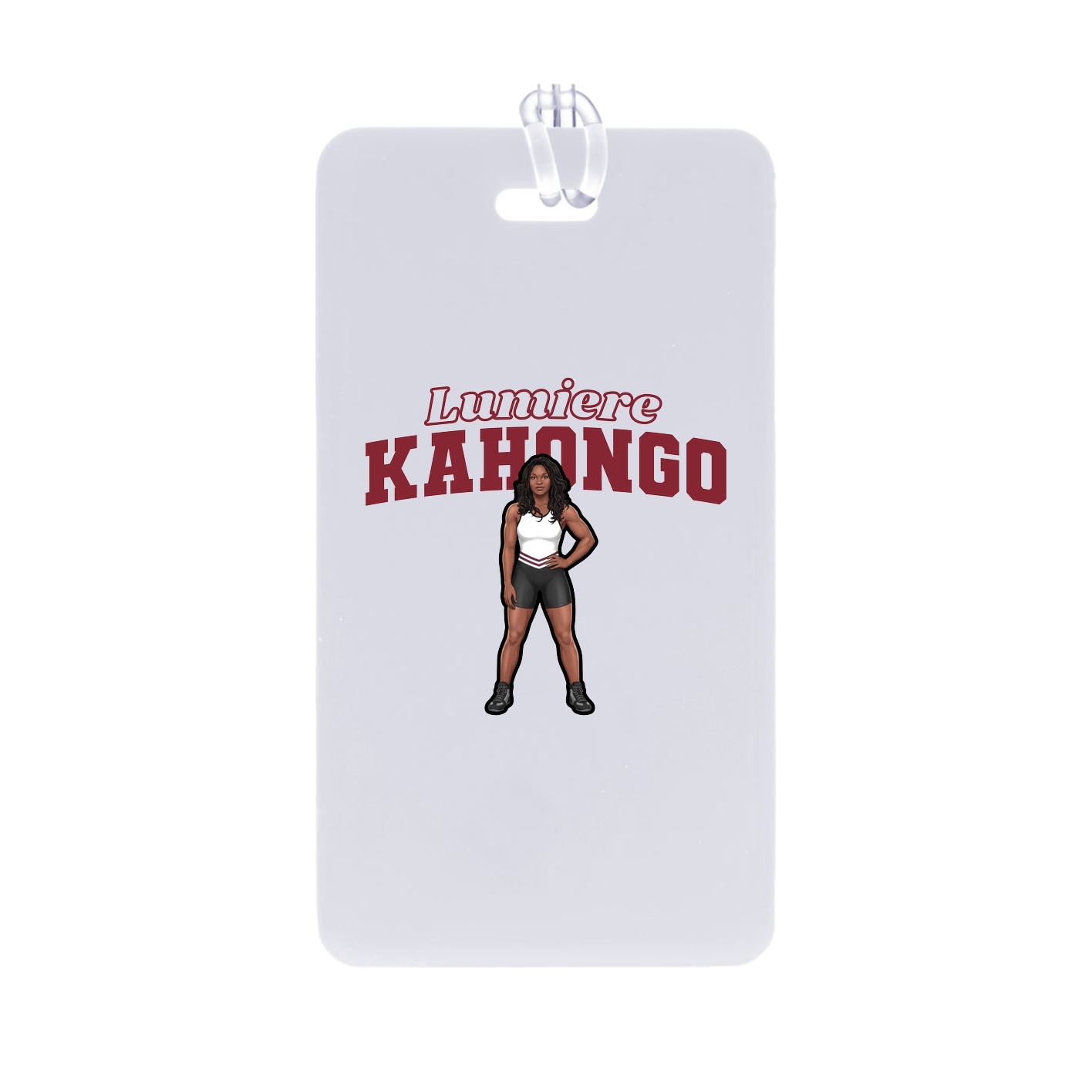 Bag Tag — Name Arch in Classic
