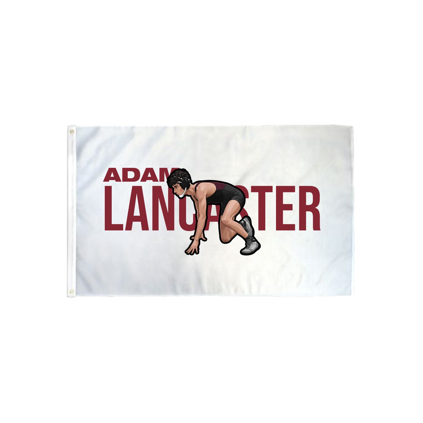 3x5 Flag — Player Name in Classic