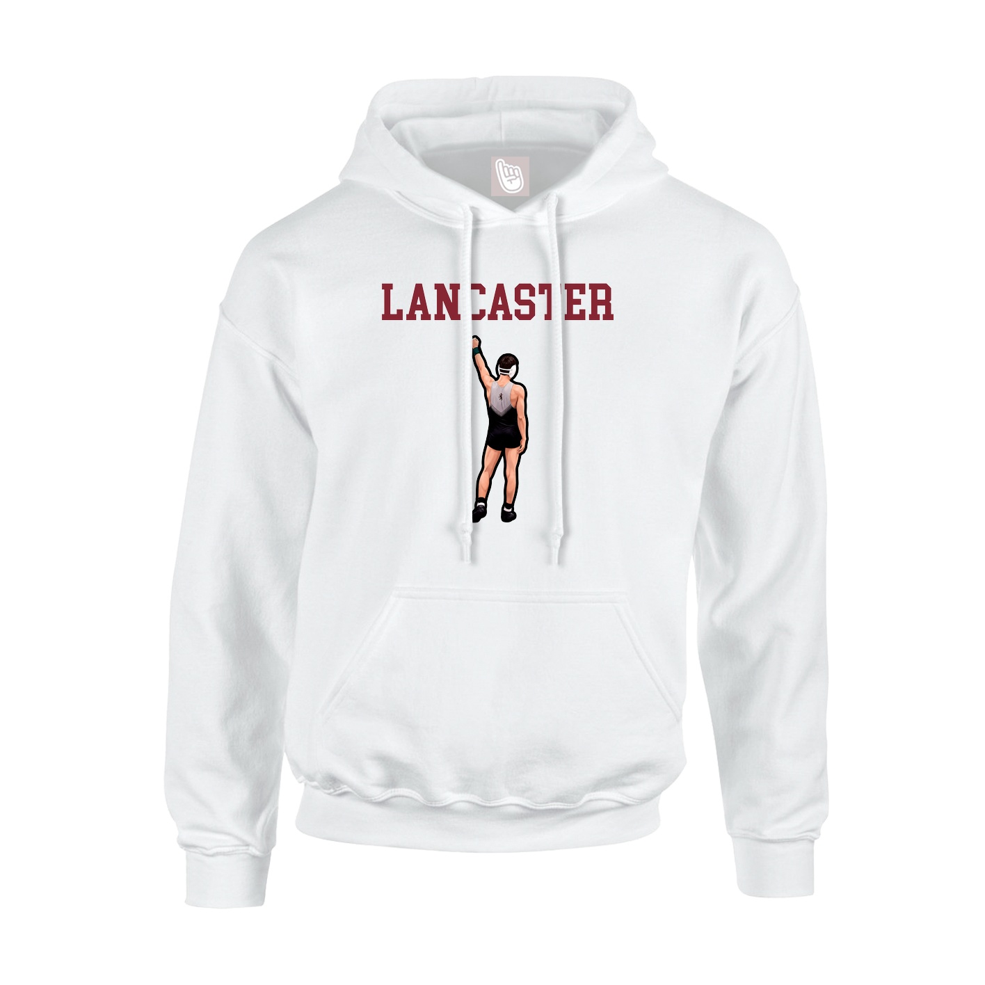 Hoodie — Shirsey in White