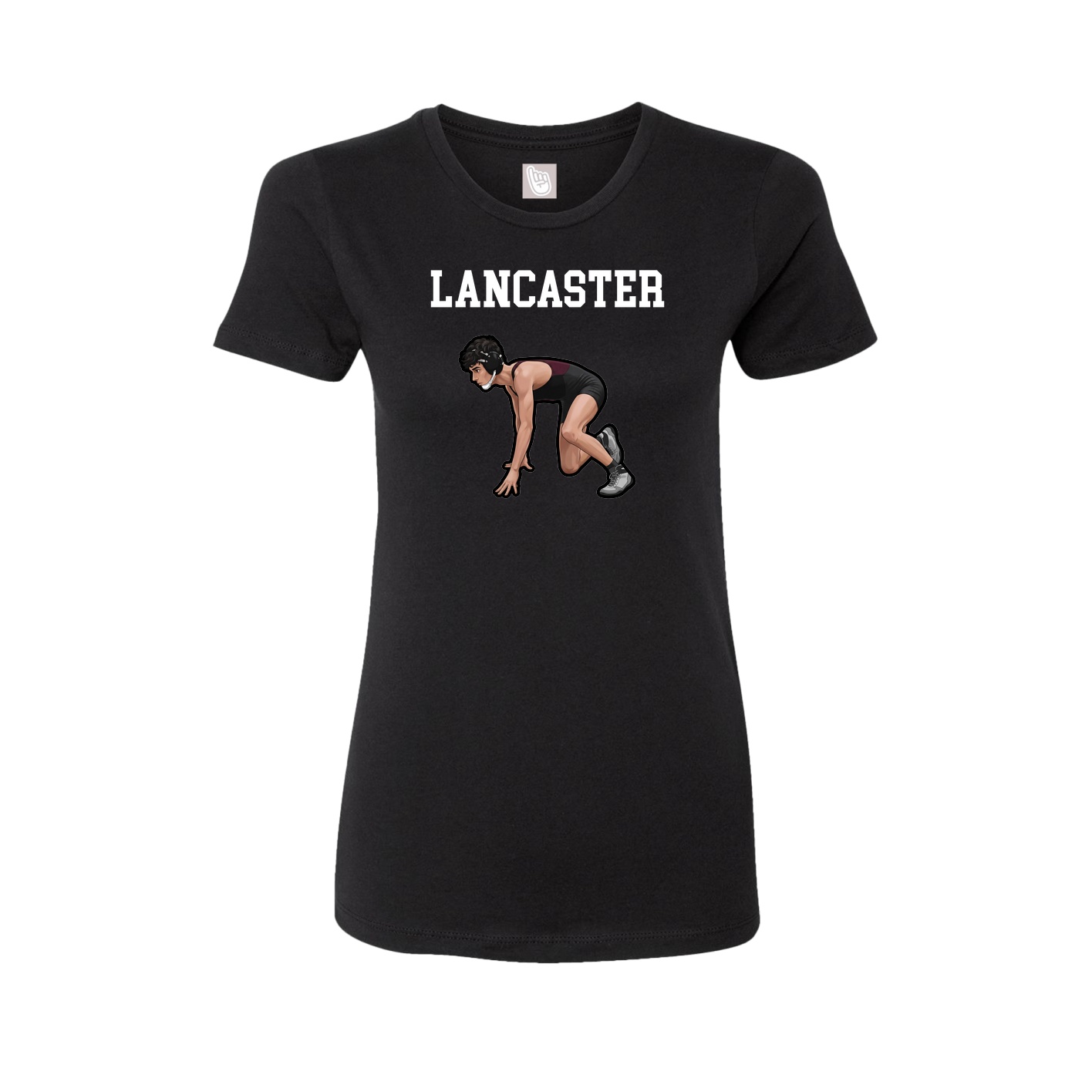 Fitted Women's Tee — Shirsey in Black