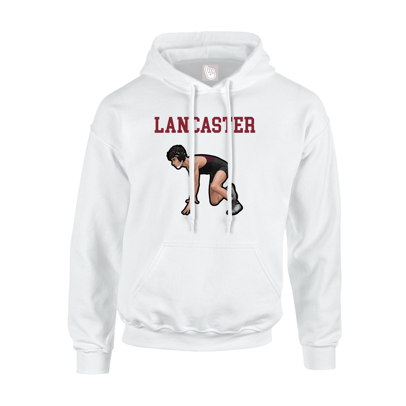 Youth Hoodie — Shirsey in White