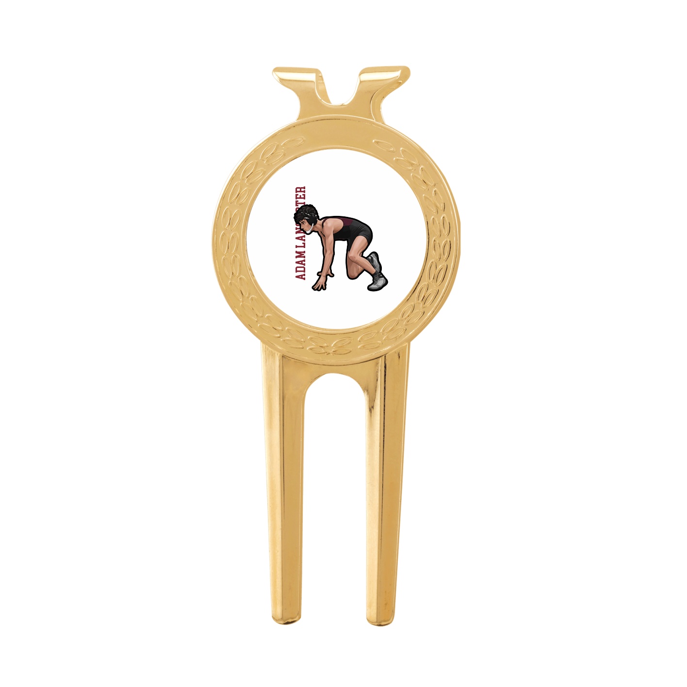 Divot Tool with Ball Marker — Name Vertical in Classic