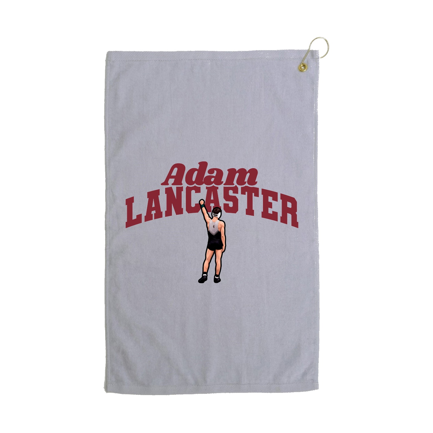 Golf Towel — Signature Arch in Grey