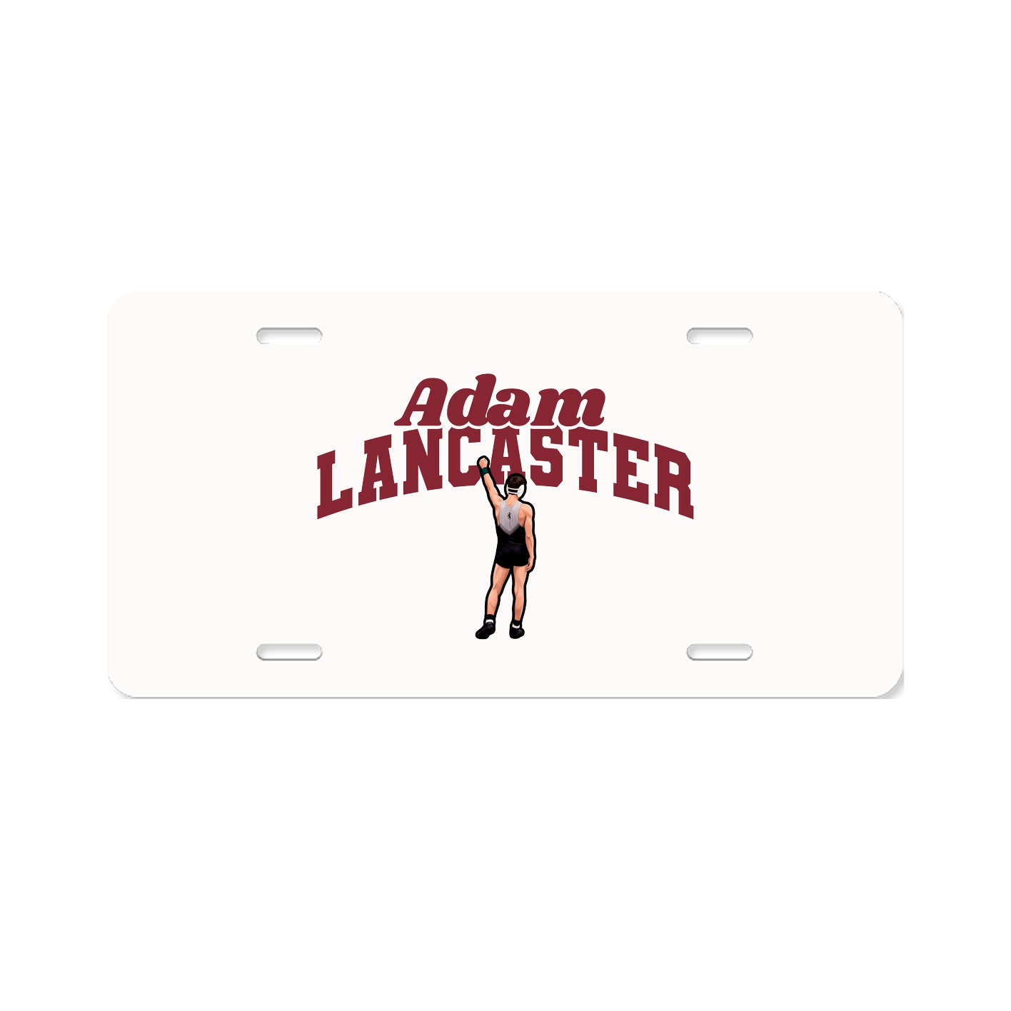 License Plate — Signature Arch in Classic