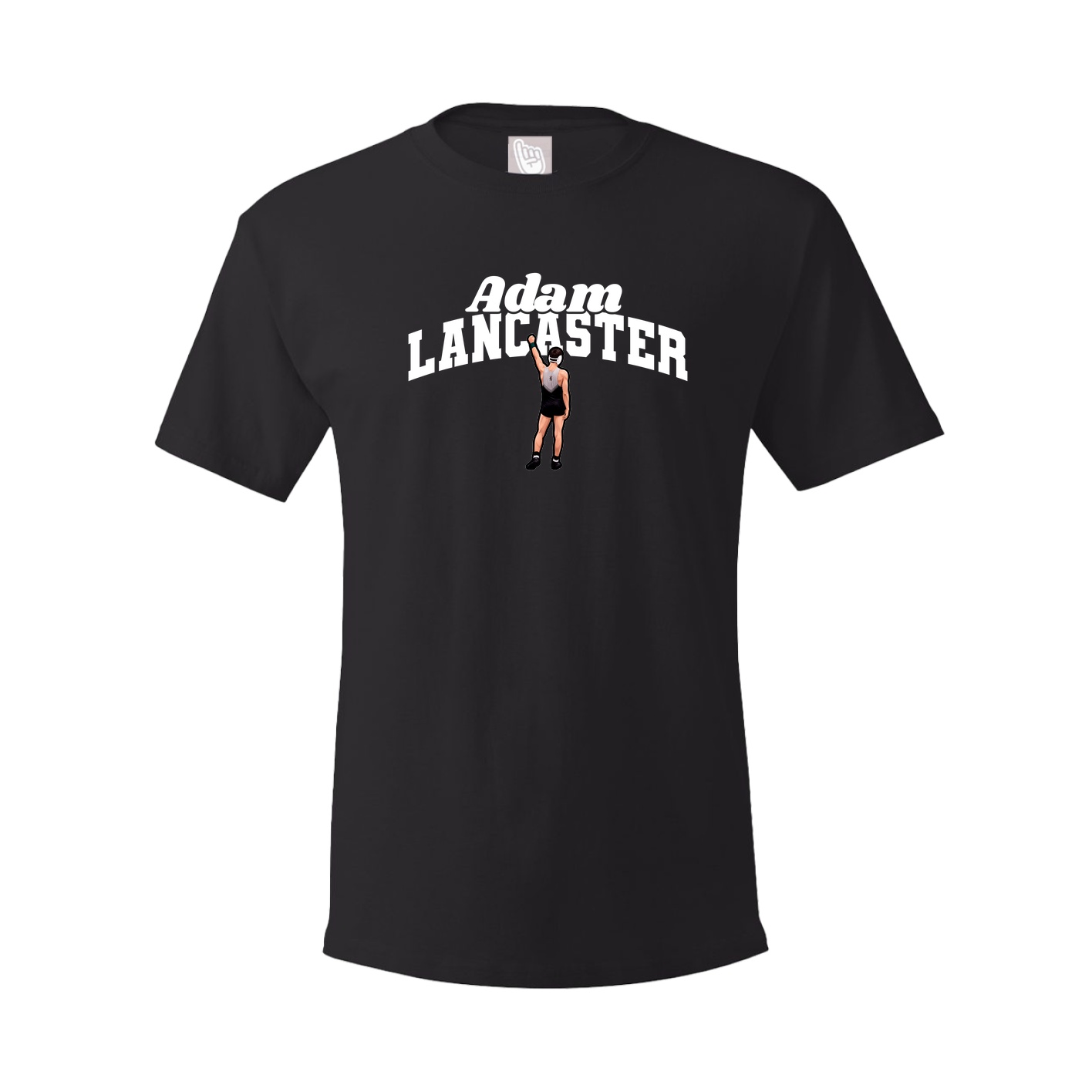 Youth Tee — Signature Arch in Black