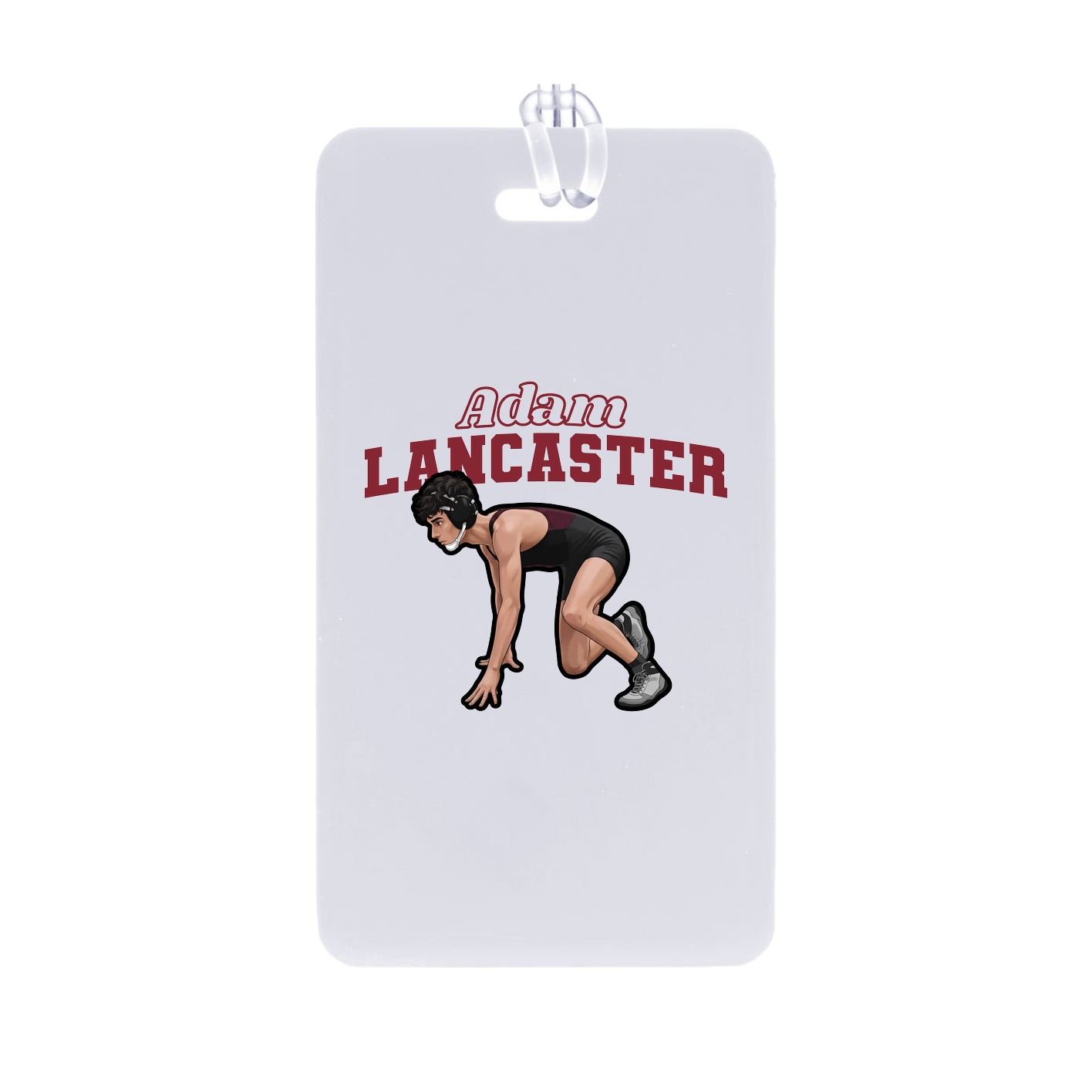 Bag Tag — Name Arch in Classic