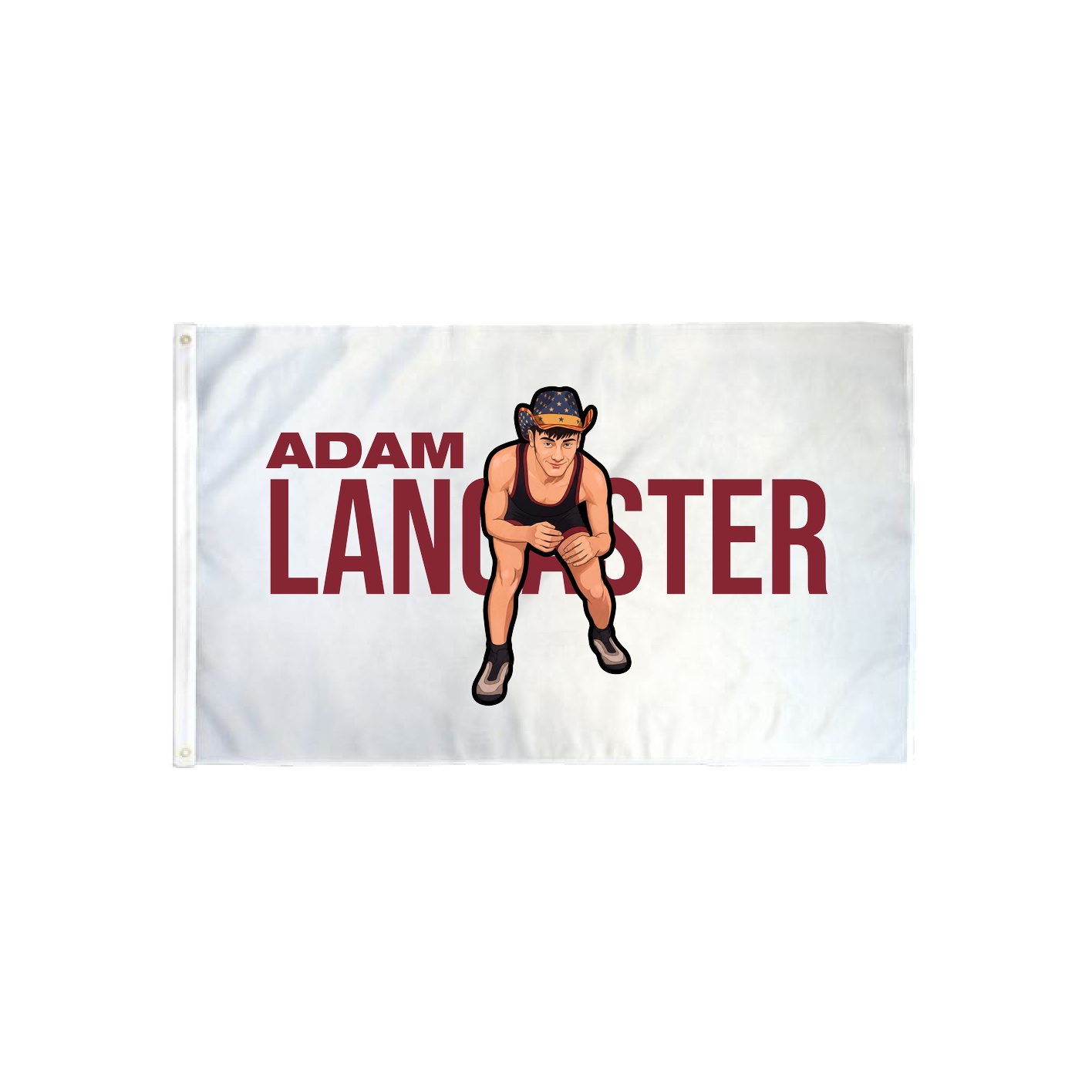 3x5 Flag — Player Name in Classic
