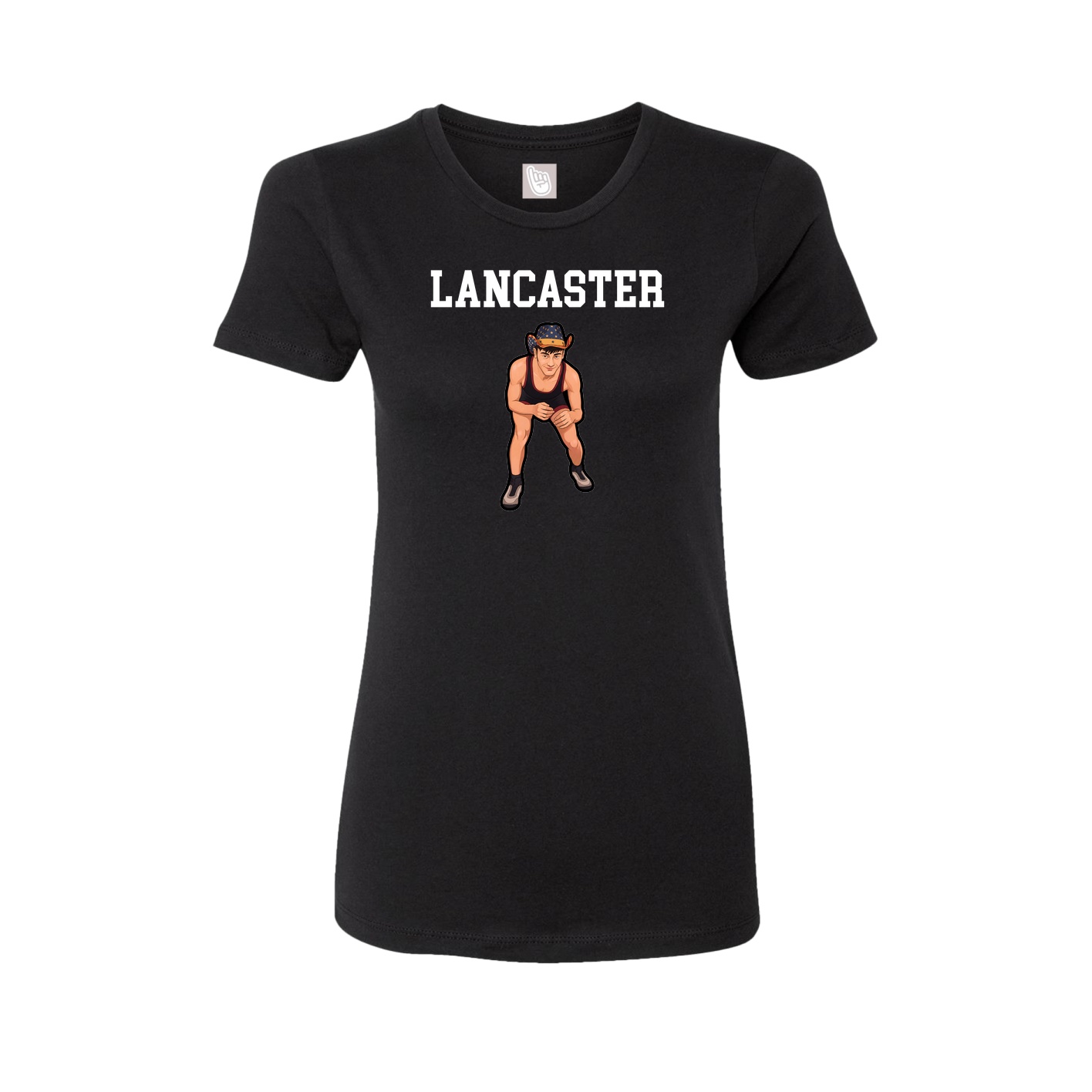 Fitted Women's Tee — Shirsey in Black