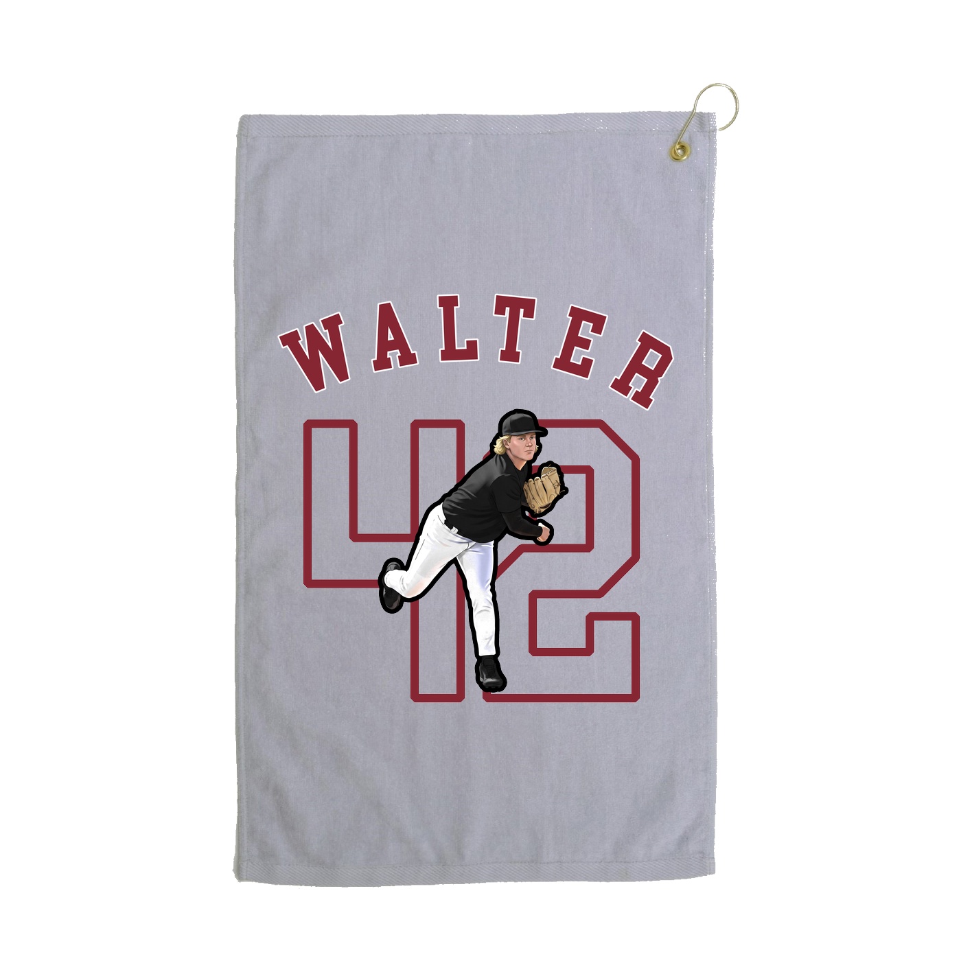 Golf Towel — Shirsey Arch in Grey