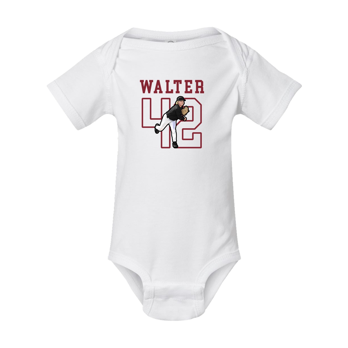Baby Onesie — Shirsey in White