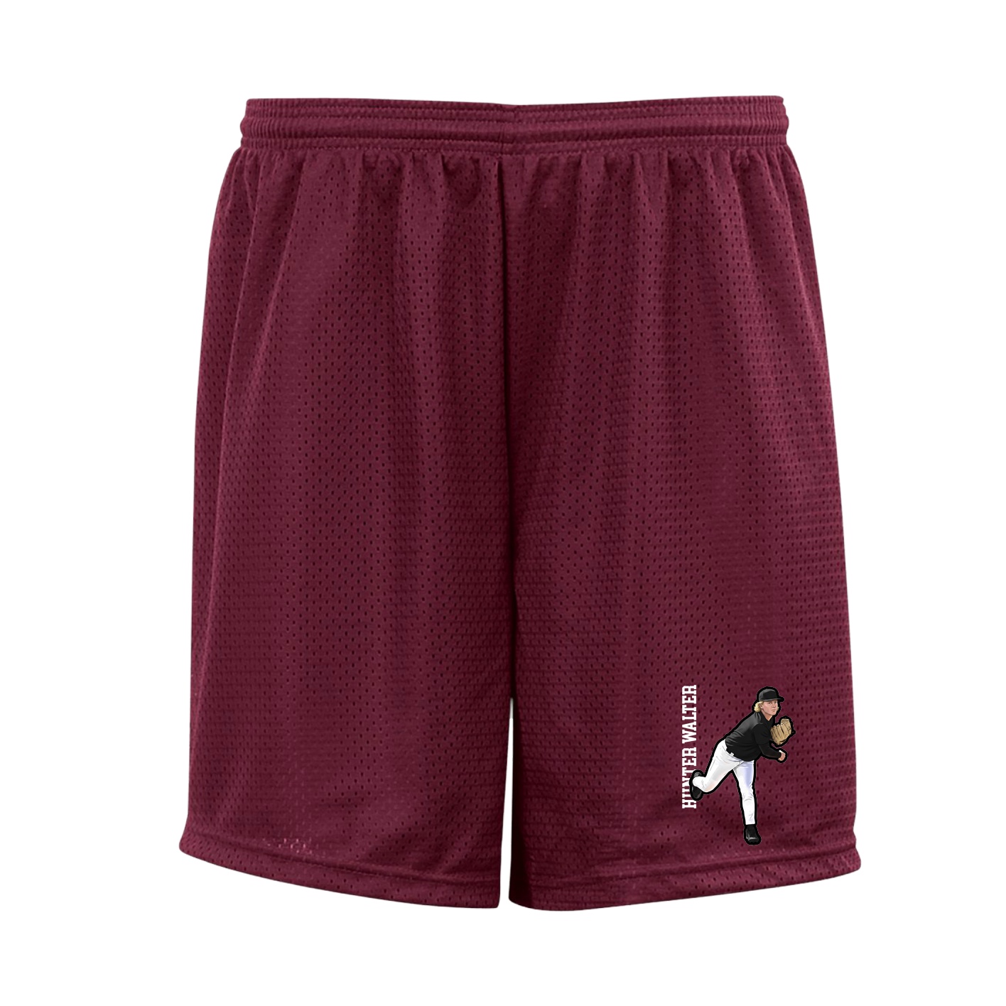 Shorts — Name Vertical in Cardinal