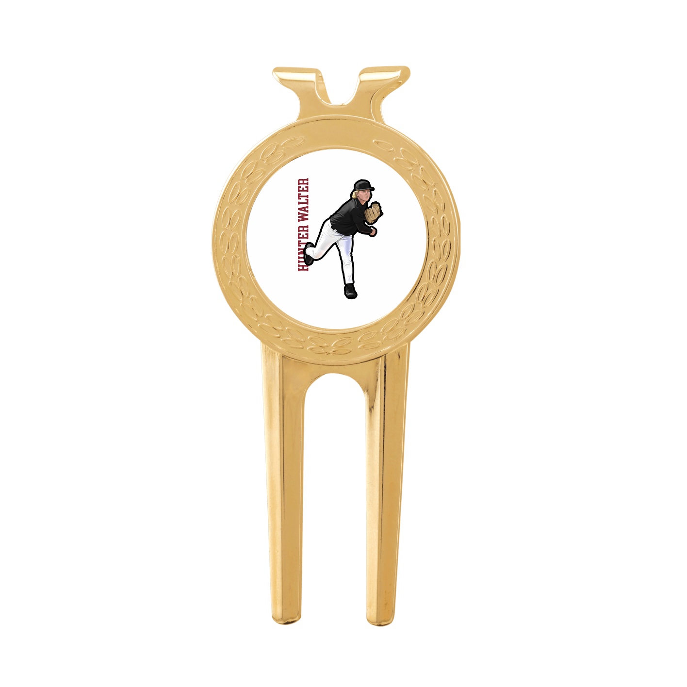 Divot Tool with Ball Marker — Name Vertical in Classic