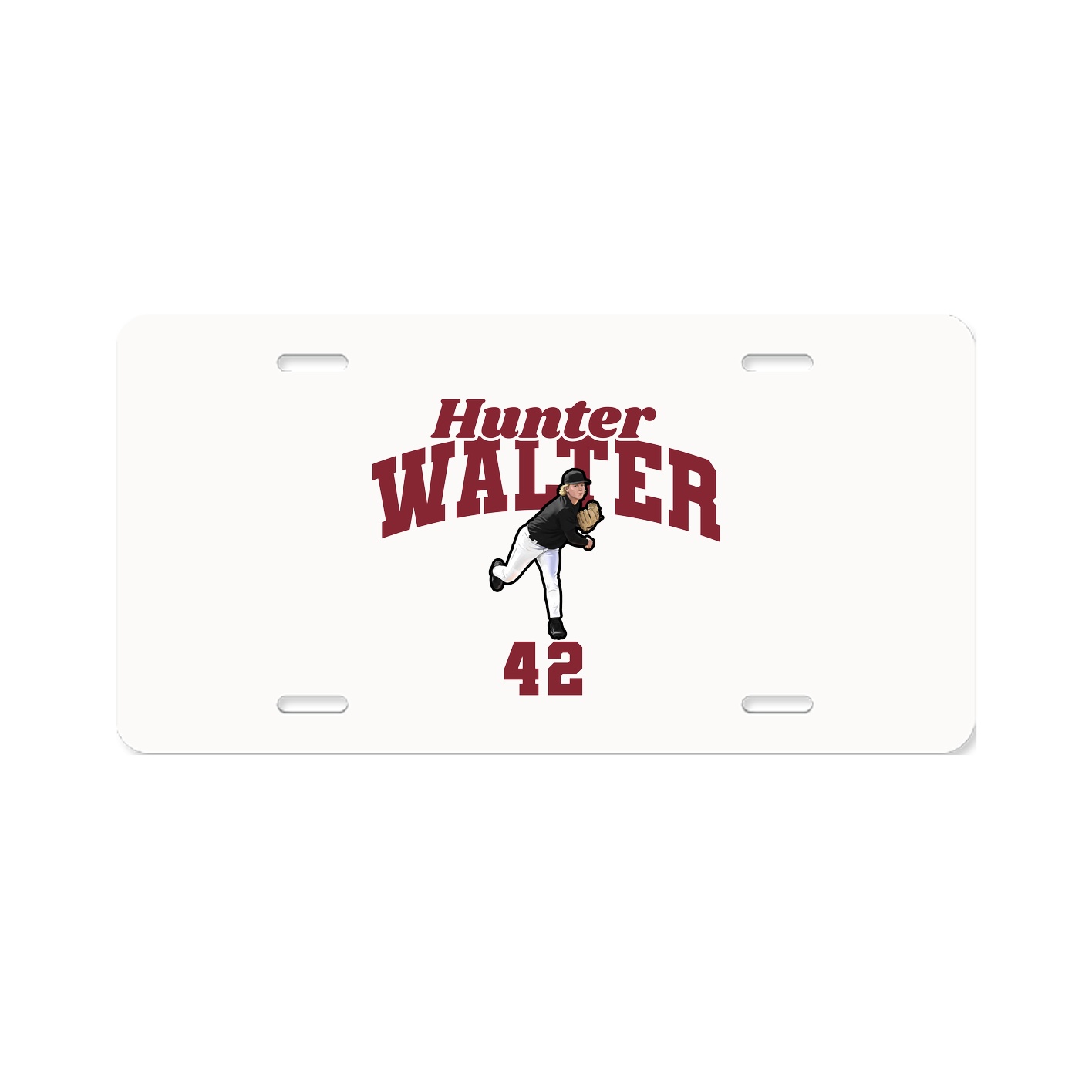 License Plate — Signature Arch in Classic