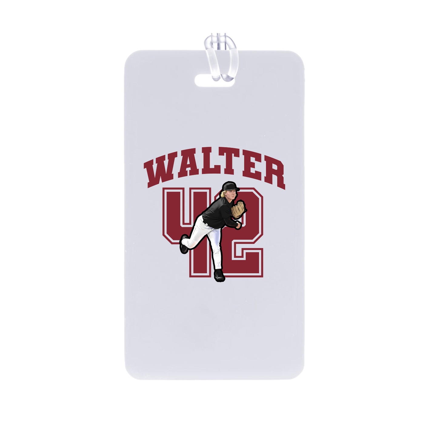 Bag Tag — Number in Classic