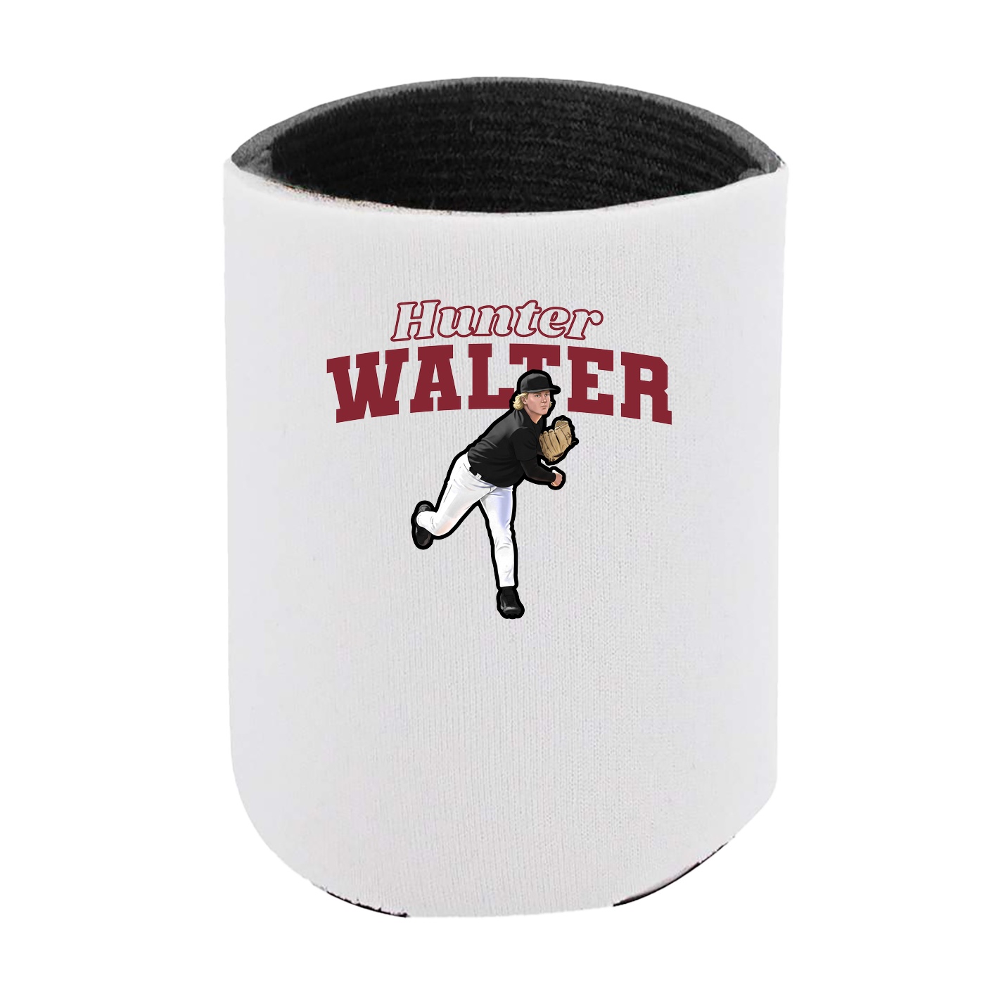 Can Holder — Name Arch in White