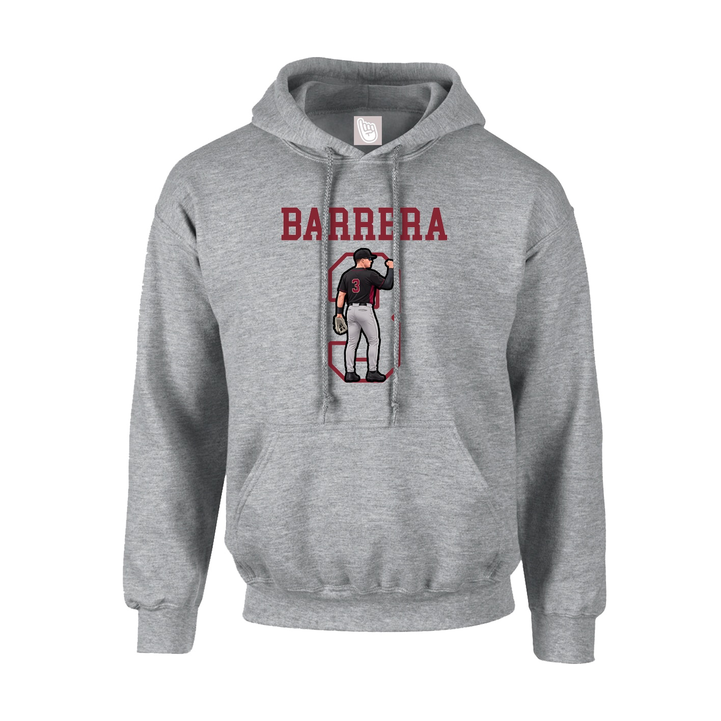 Hoodie — Shirsey in Grey