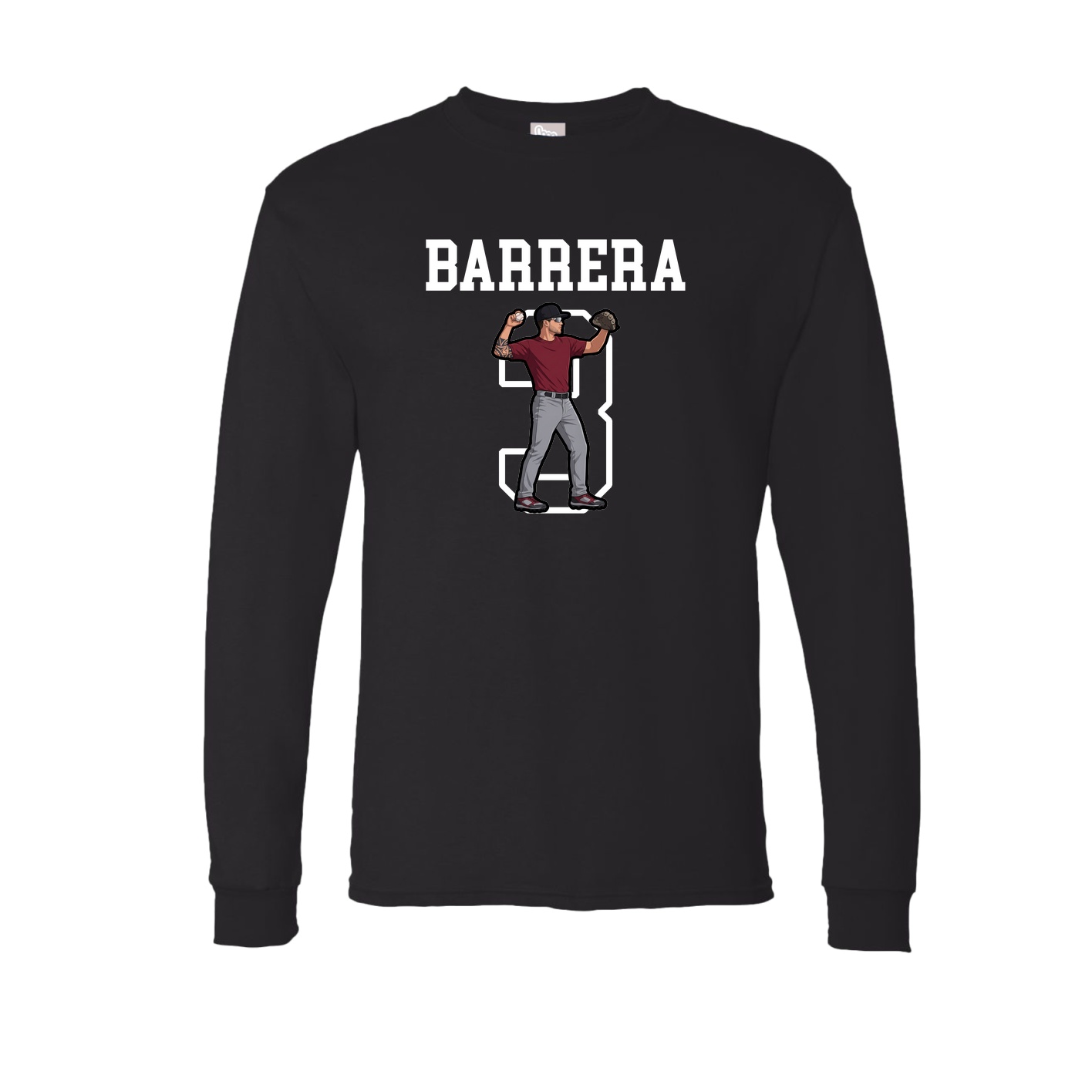 Long Sleeve Tee — Shirsey in Black