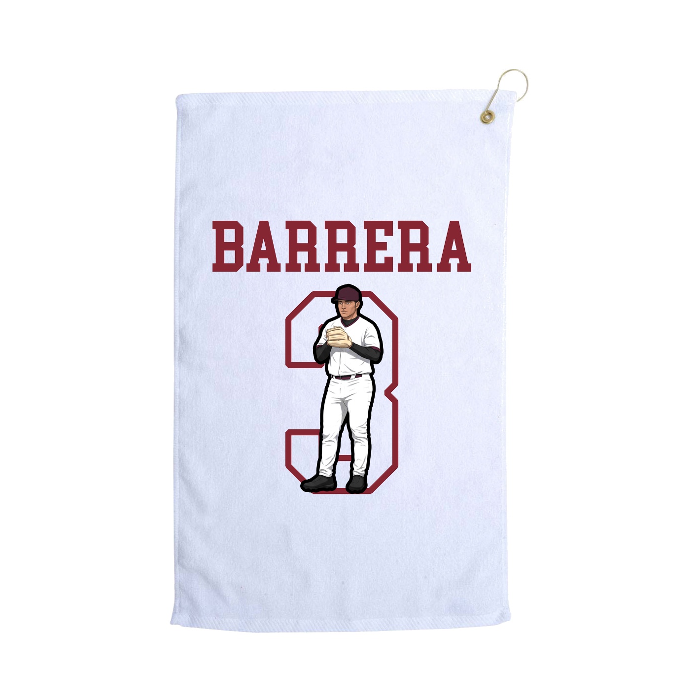Golf Towel — Shirsey in White