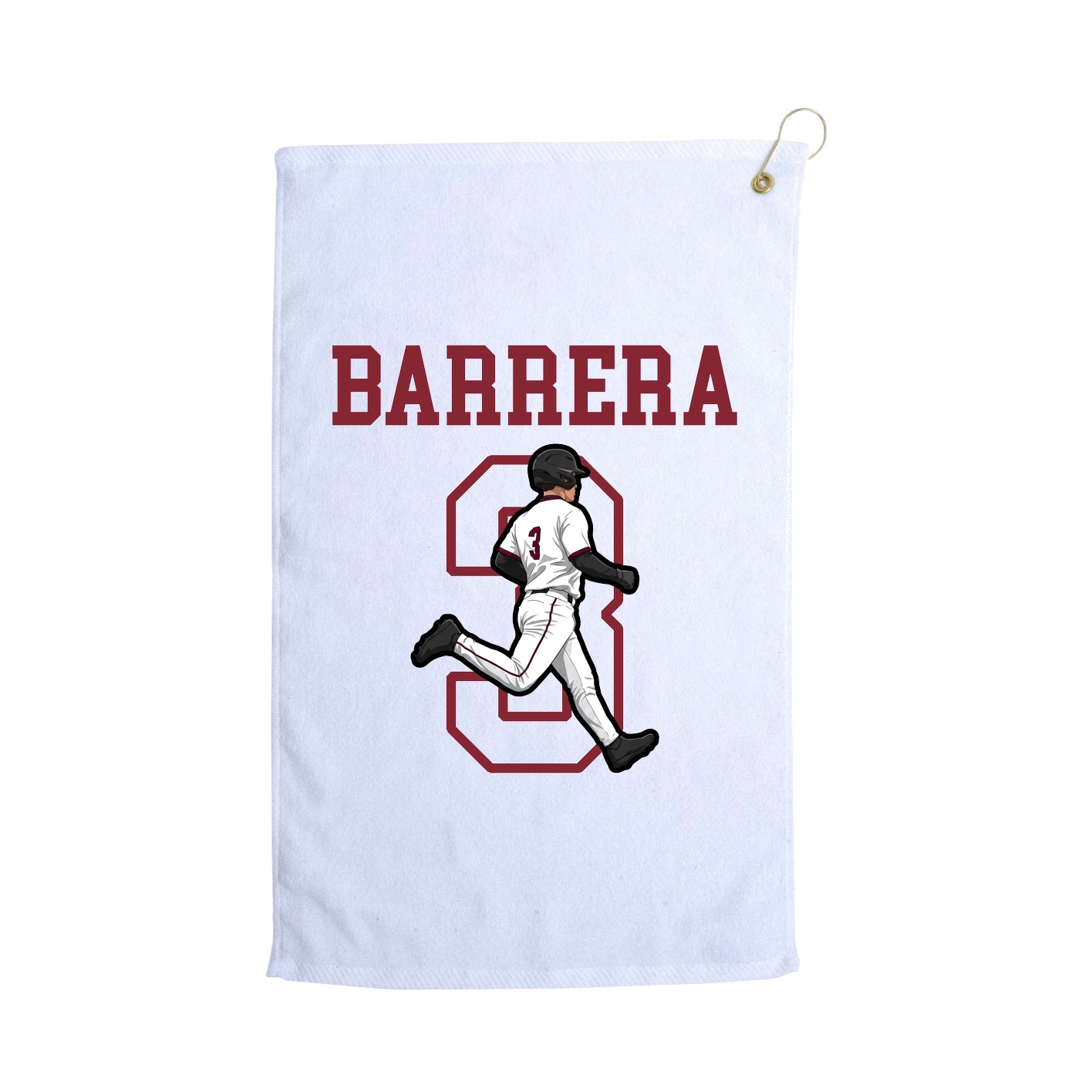 Golf Towel — Shirsey in White