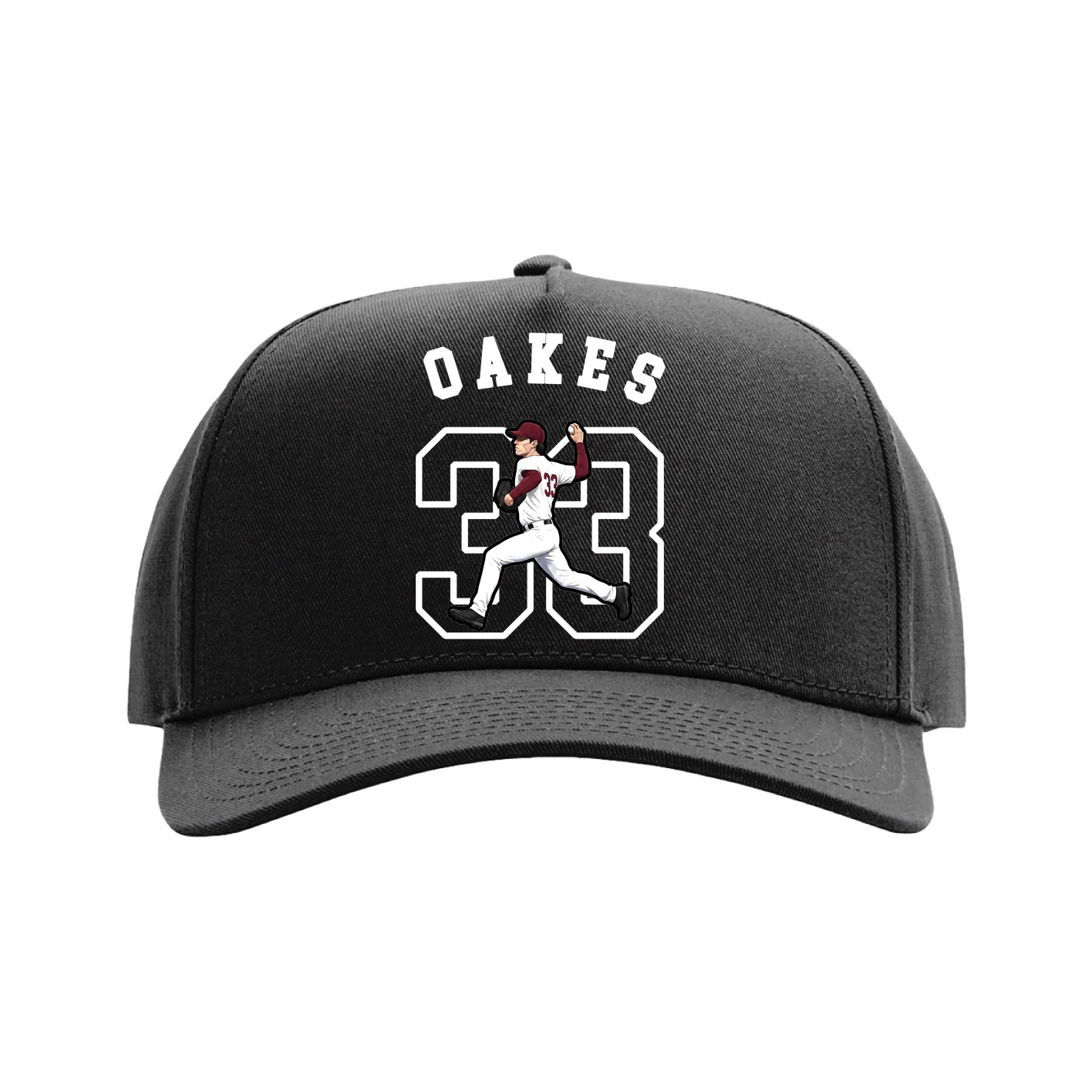 Full Fabric Five-Panel Champ Cap