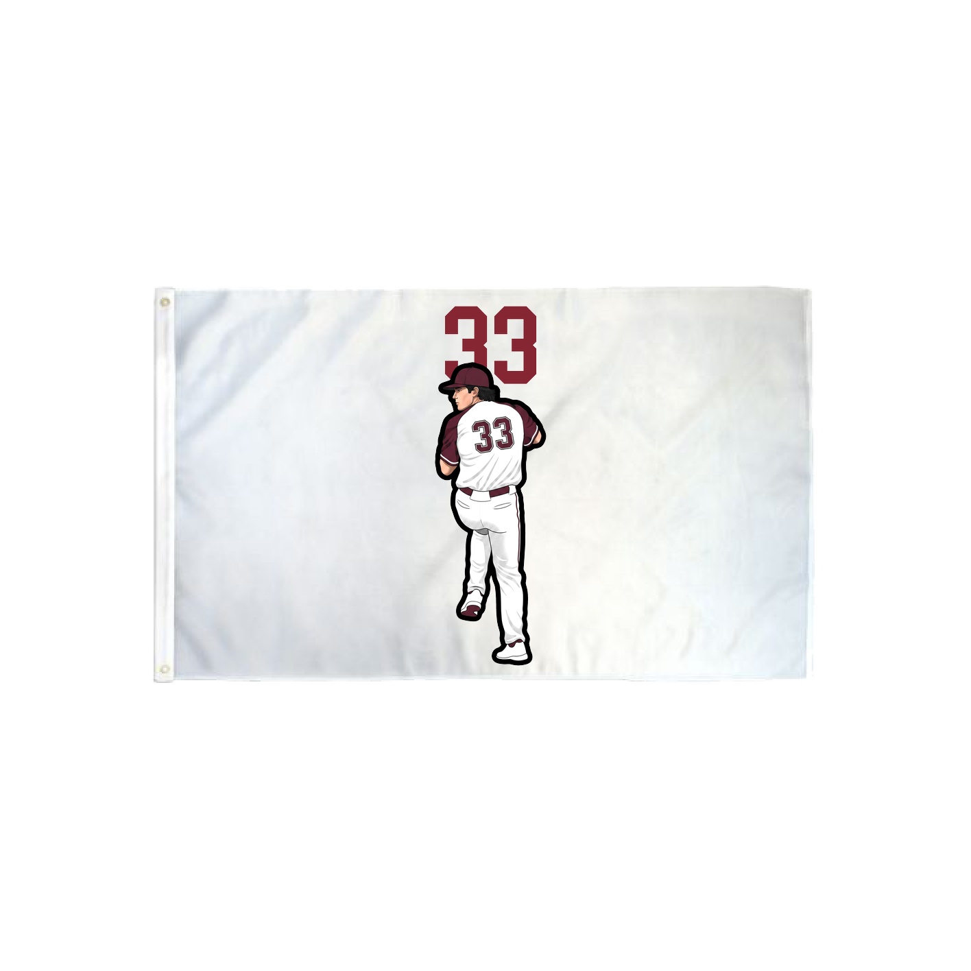 3x5 Flag — Number Top in Classic