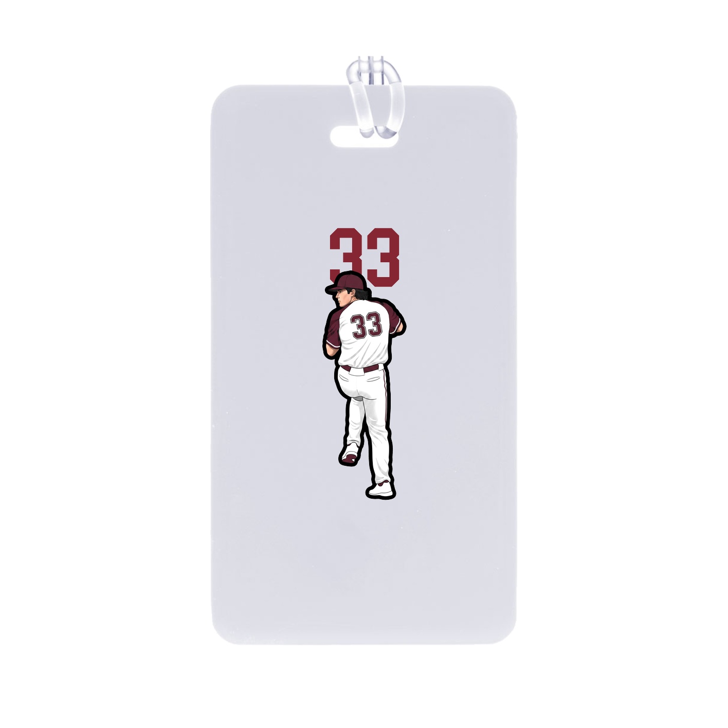 Bag Tag — Number Top in Classic